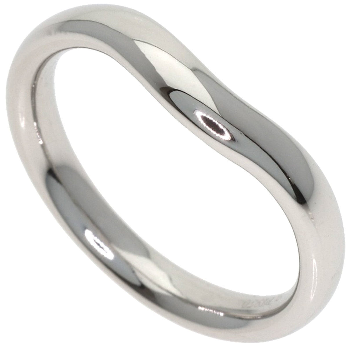 Tiffany Platinum 950 Band Ring (Pre-Owned)