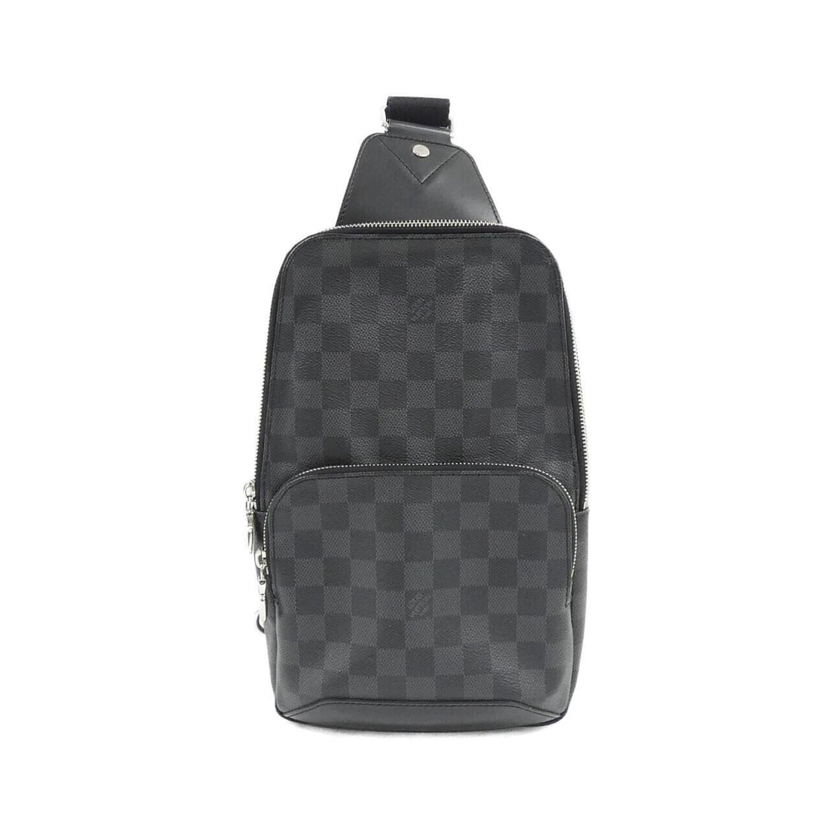Louis Vuitton Damier Graphite Graphite Coated Canvas Shoulder Bag (Pre-Owned)