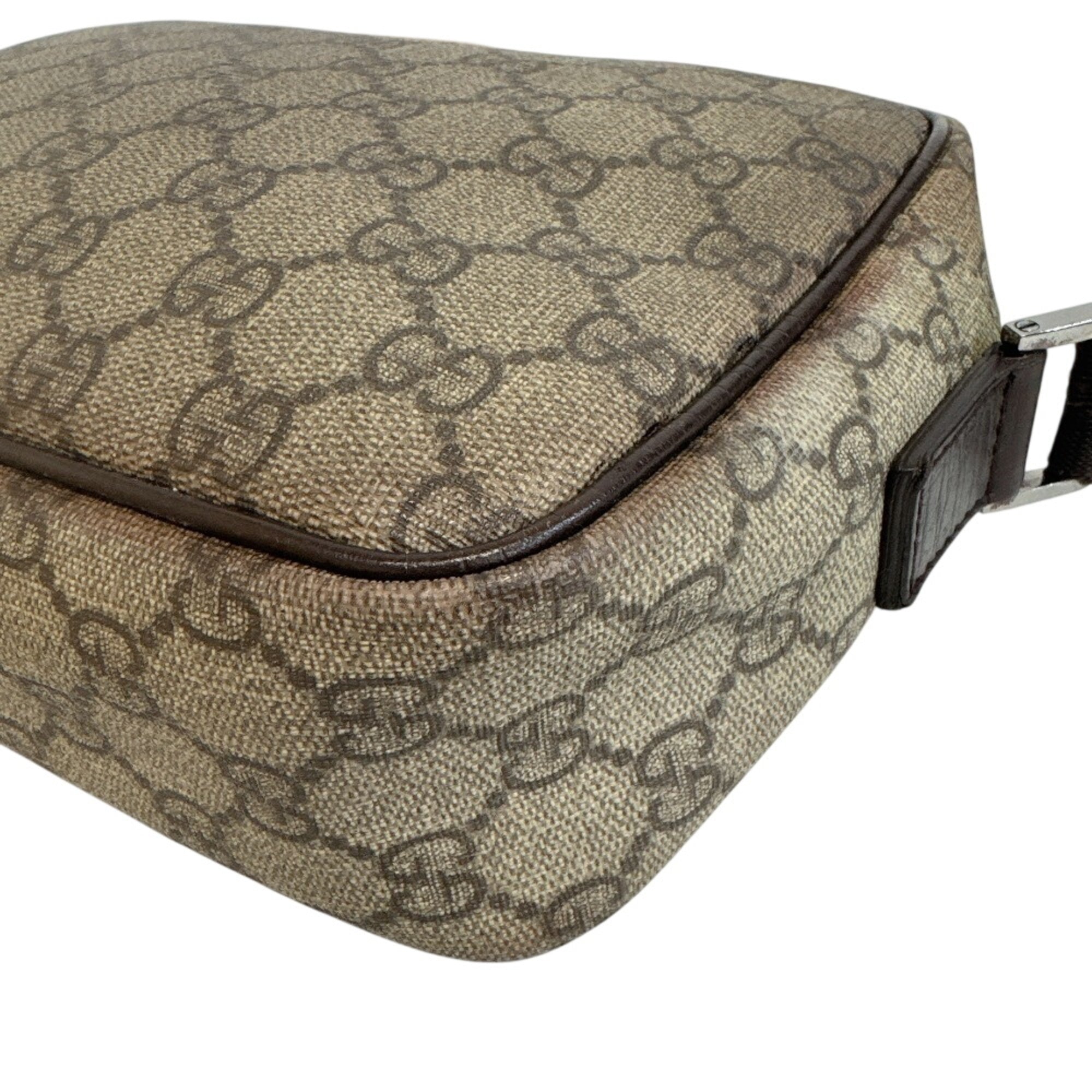 Gucci Beige Gg Supreme Shoulder Bag (Pre-Owned)