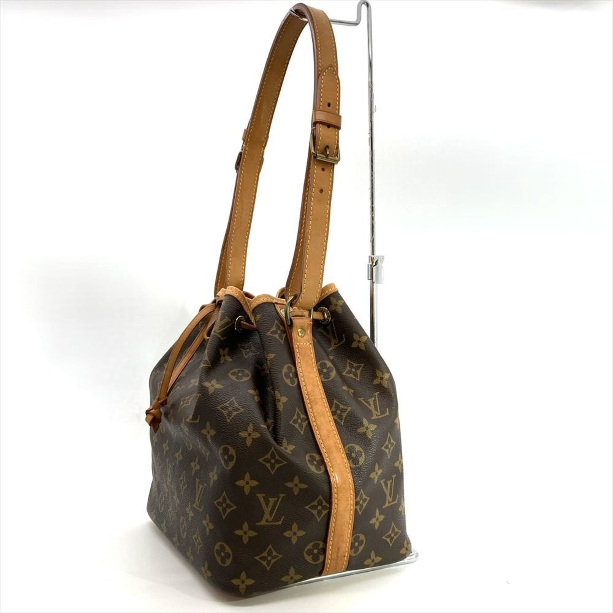 Louis Vuitton Brown Monogram Canvas Shoulder Bag (Pre-Owned)