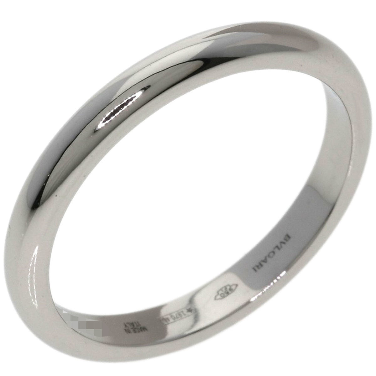 Bvlgari Platinum 950 Band Ring (Pre-Owned)