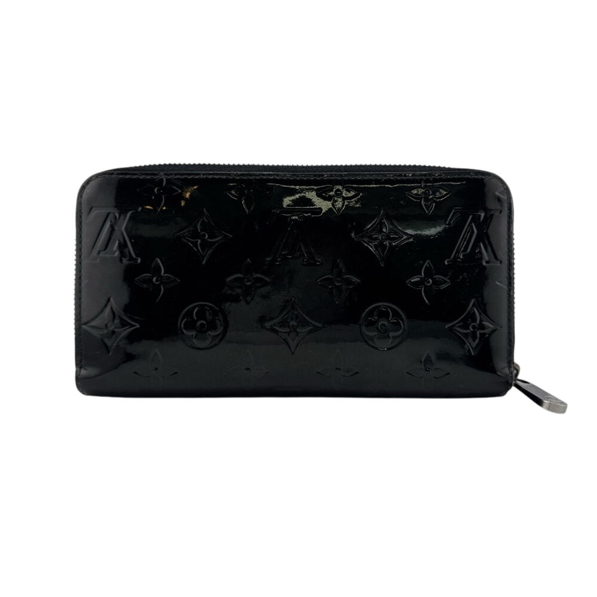 Louis Vuitton Black Vernis Long Wallet (Bi-Fold) (Pre-Owned)
