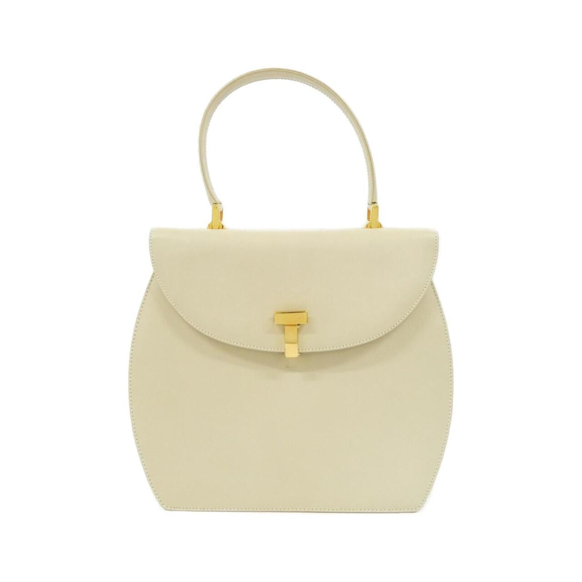 Tiffany Ivory Leather Handbag (Pre-Owned)