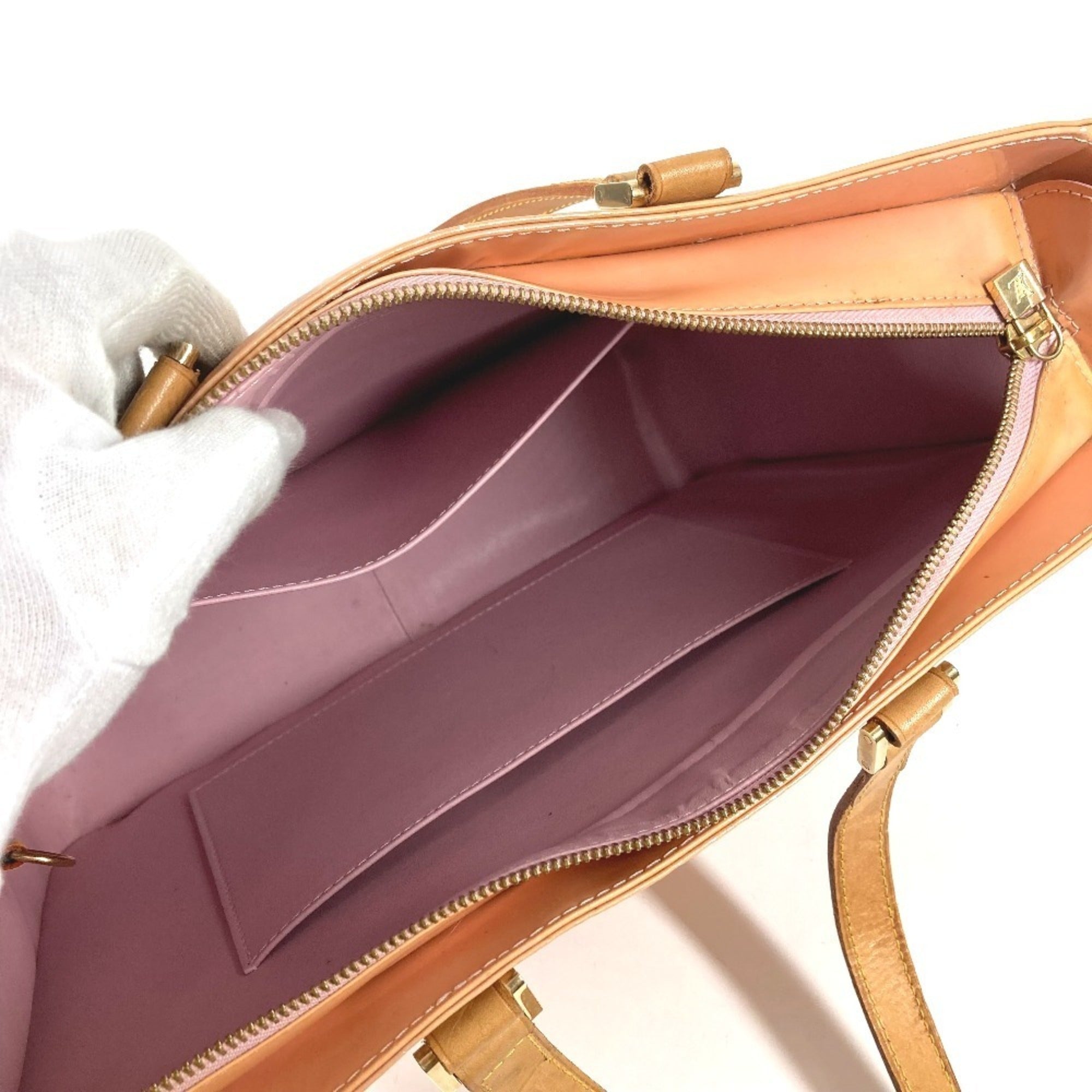 Louis Vuitton Baby Pink Monogram Vernis Shoulder Bag Tote Bag (Pre-Owned)