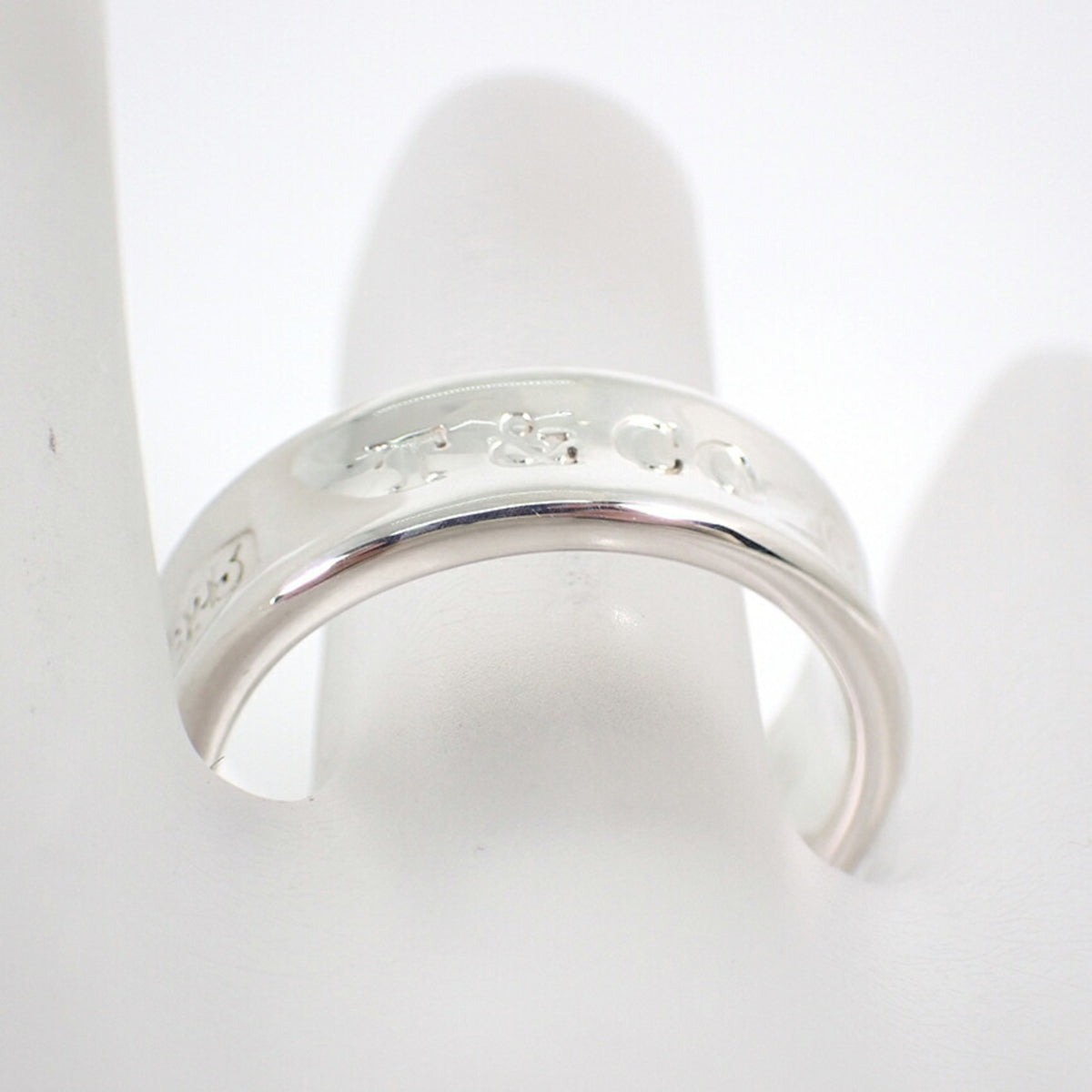 Tiffany Sterling Silver 925 Band Ring (Pre-Owned)