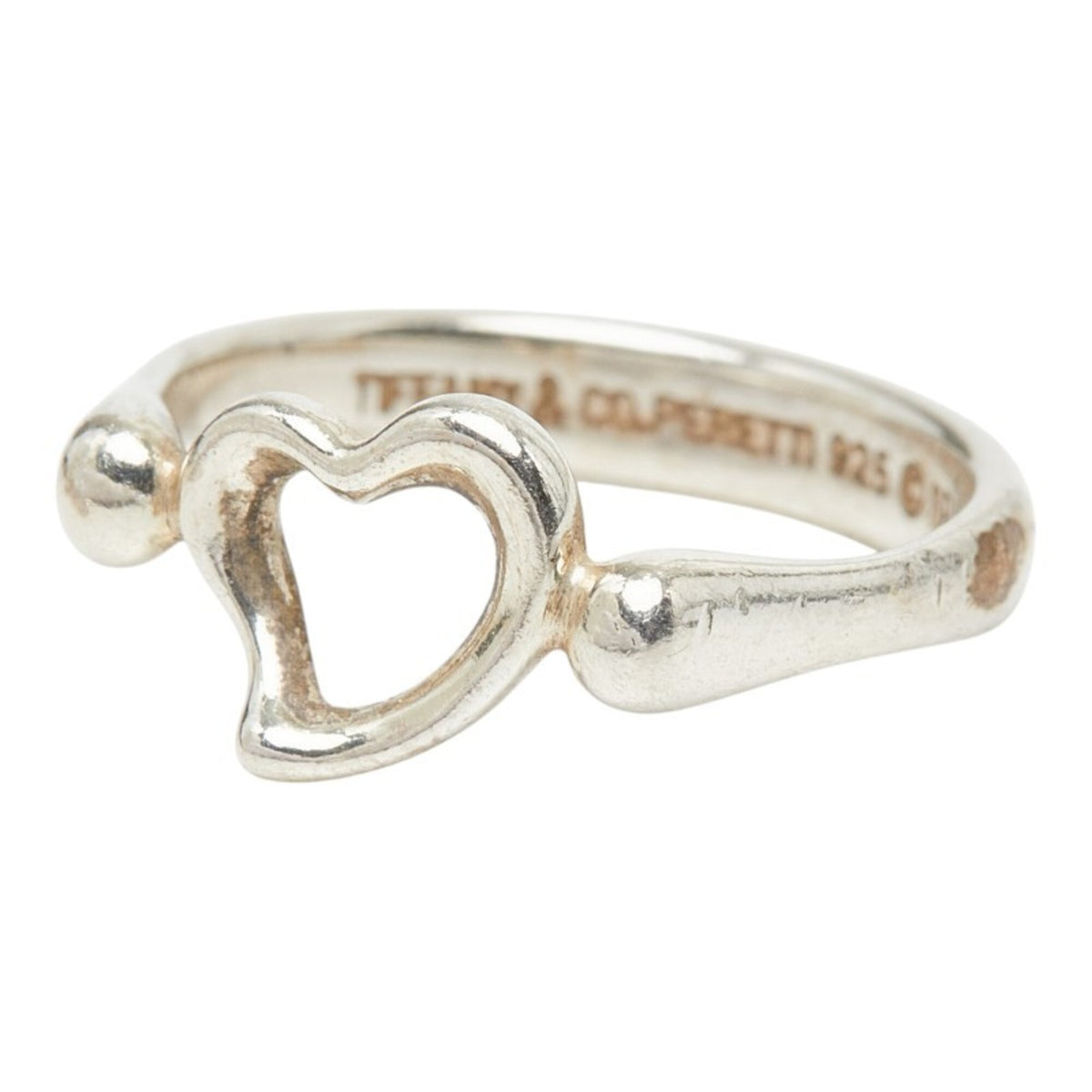 Tiffany Silver 925 Band Ring (Pre-Owned)