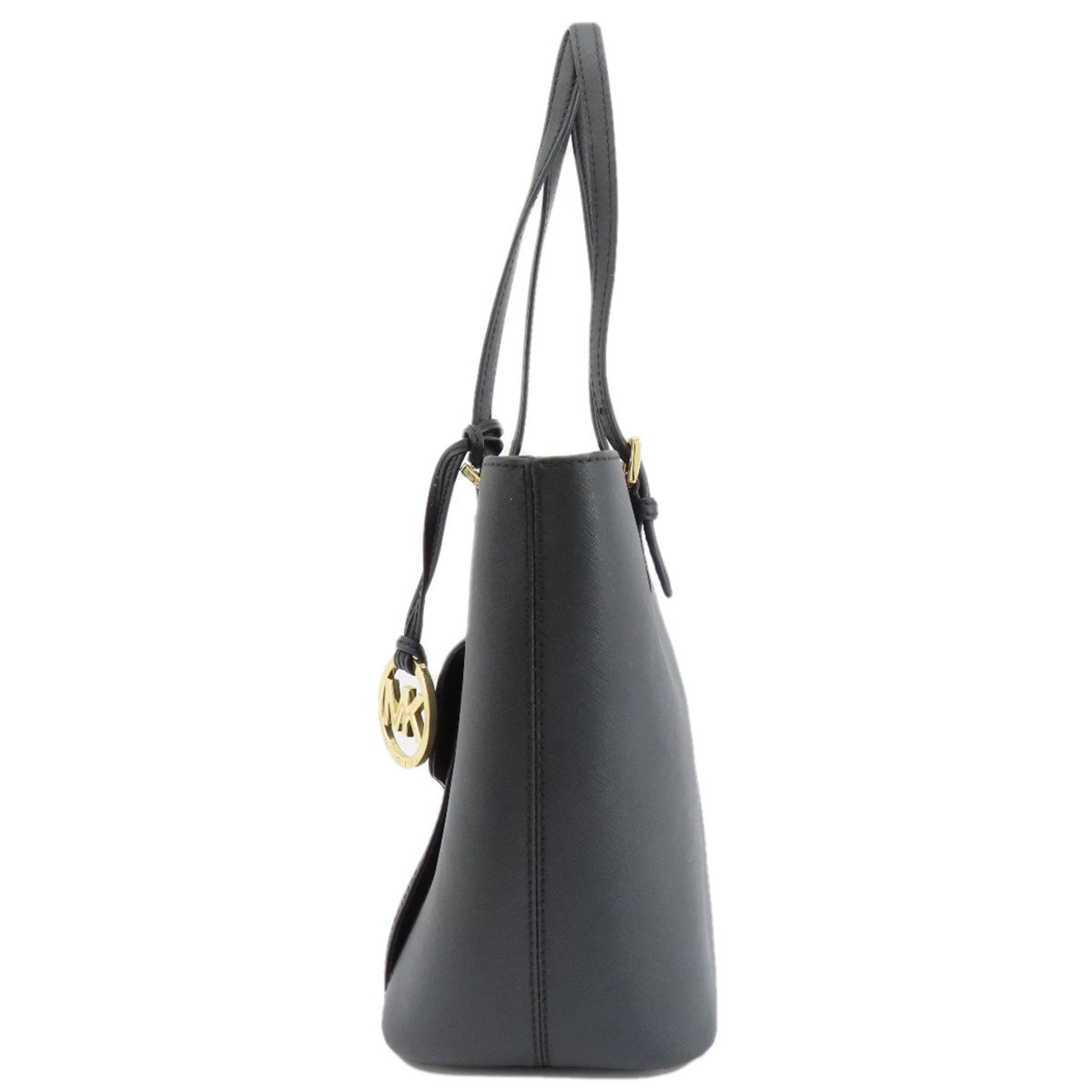 Michael Kors Black Pvc Tote Bag (Pre-Owned)