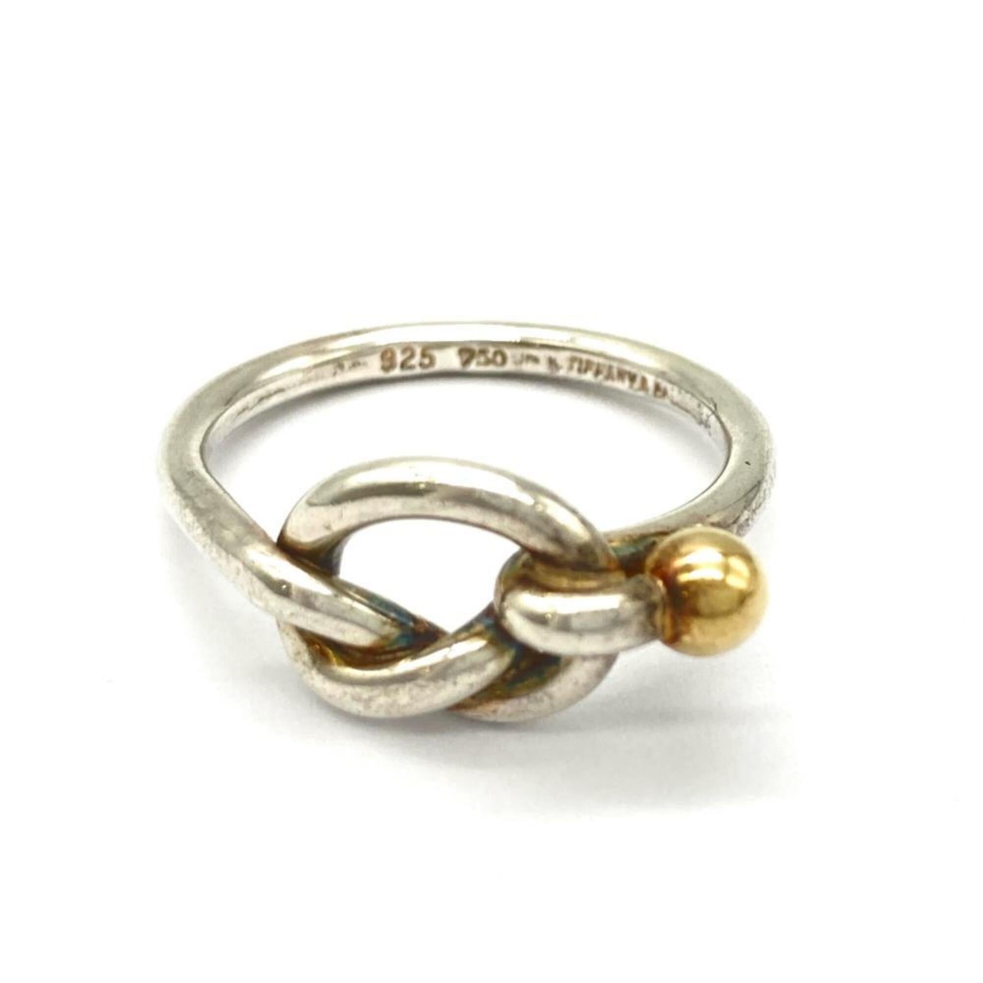 Tiffany Yellow Gold Yellow Gold (18K) Silver 925 Band Ring (Pre-Owned)