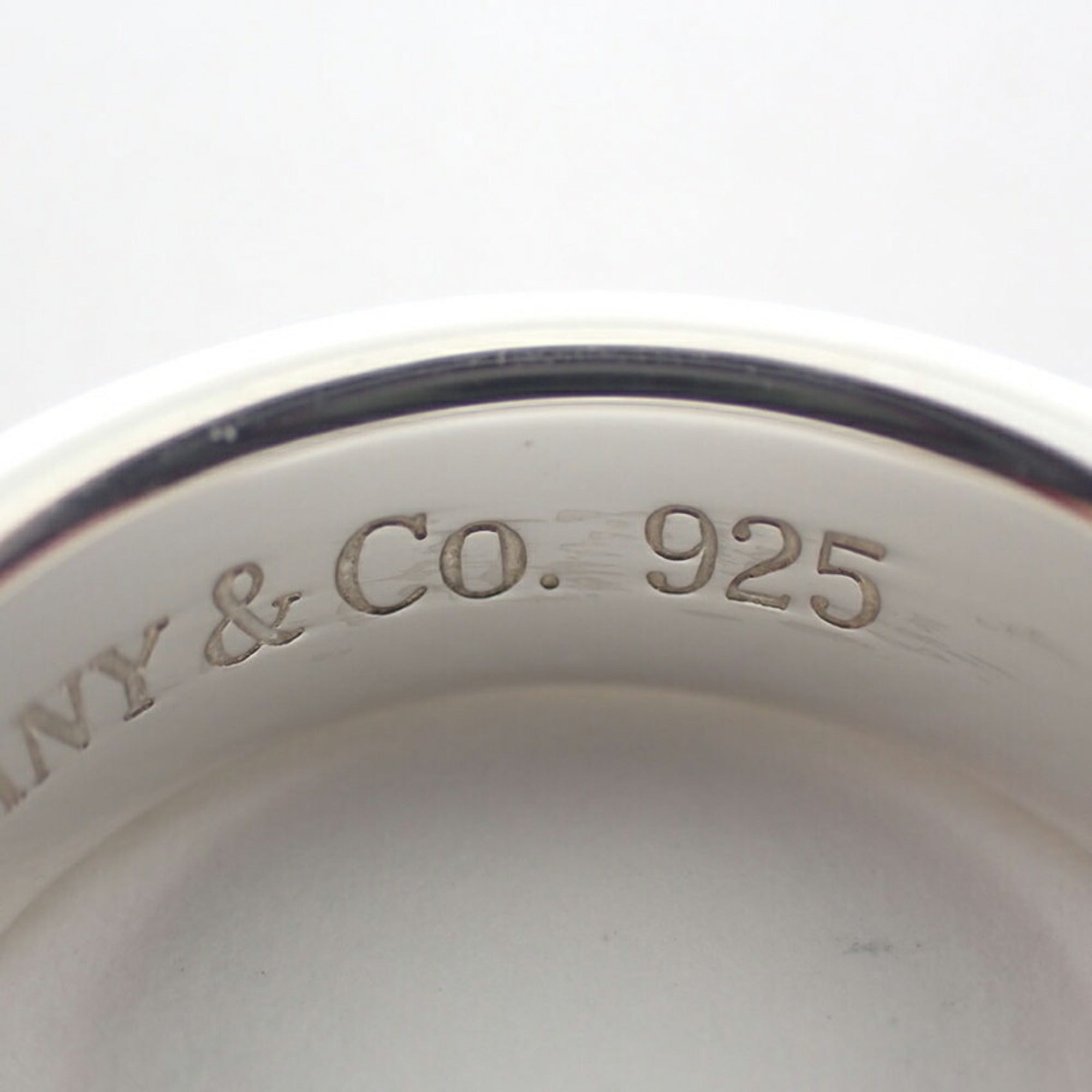 Tiffany Sterling Silver 925 Band Ring (Pre-Owned)