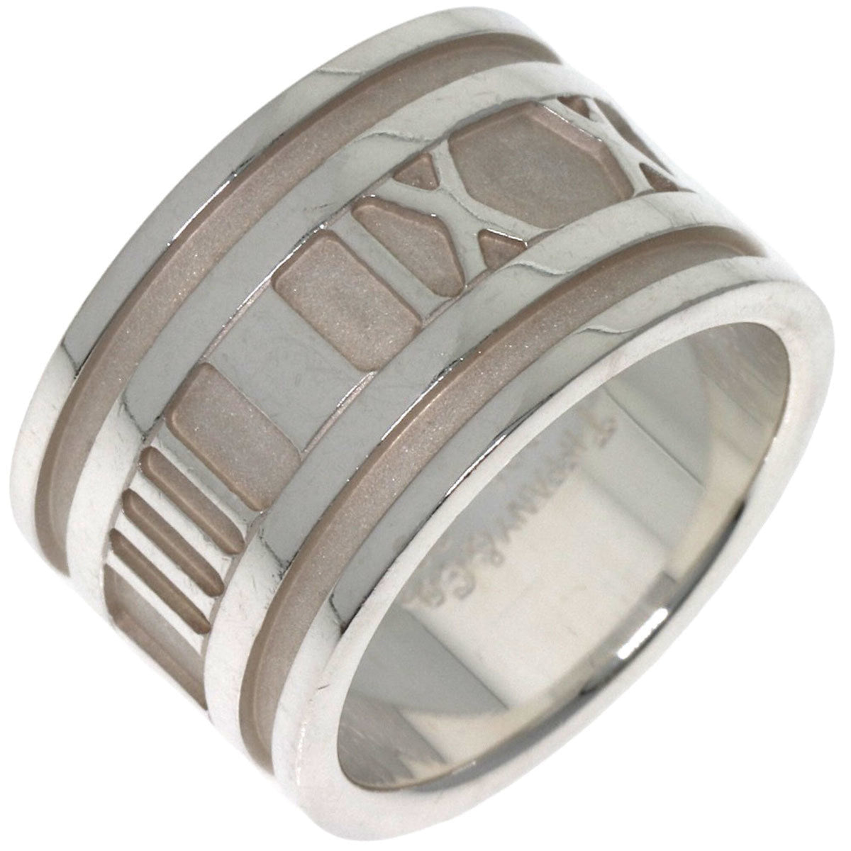 Tiffany Atlas Silver Band Ring (Pre-Owned)