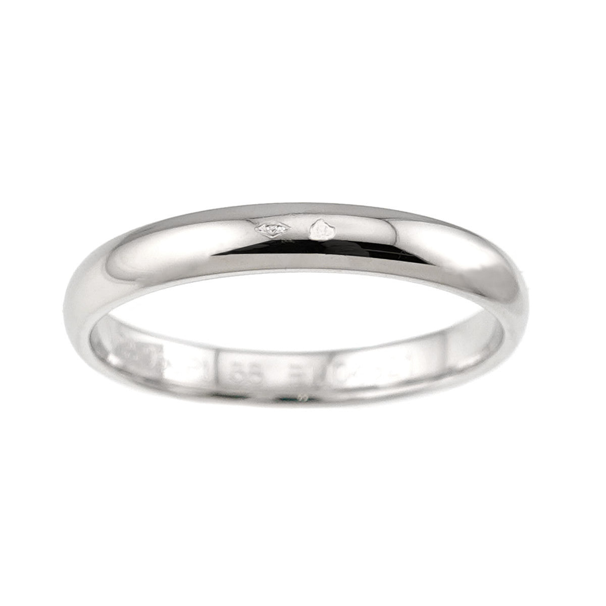 Van Cleef & Arpels Platinum 950 Band Ring (Pre-Owned)