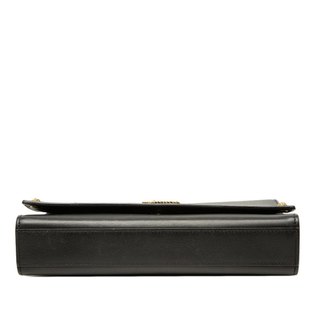 Saint Laurent Black Leather Shoulder Bag (Pre-Owned)