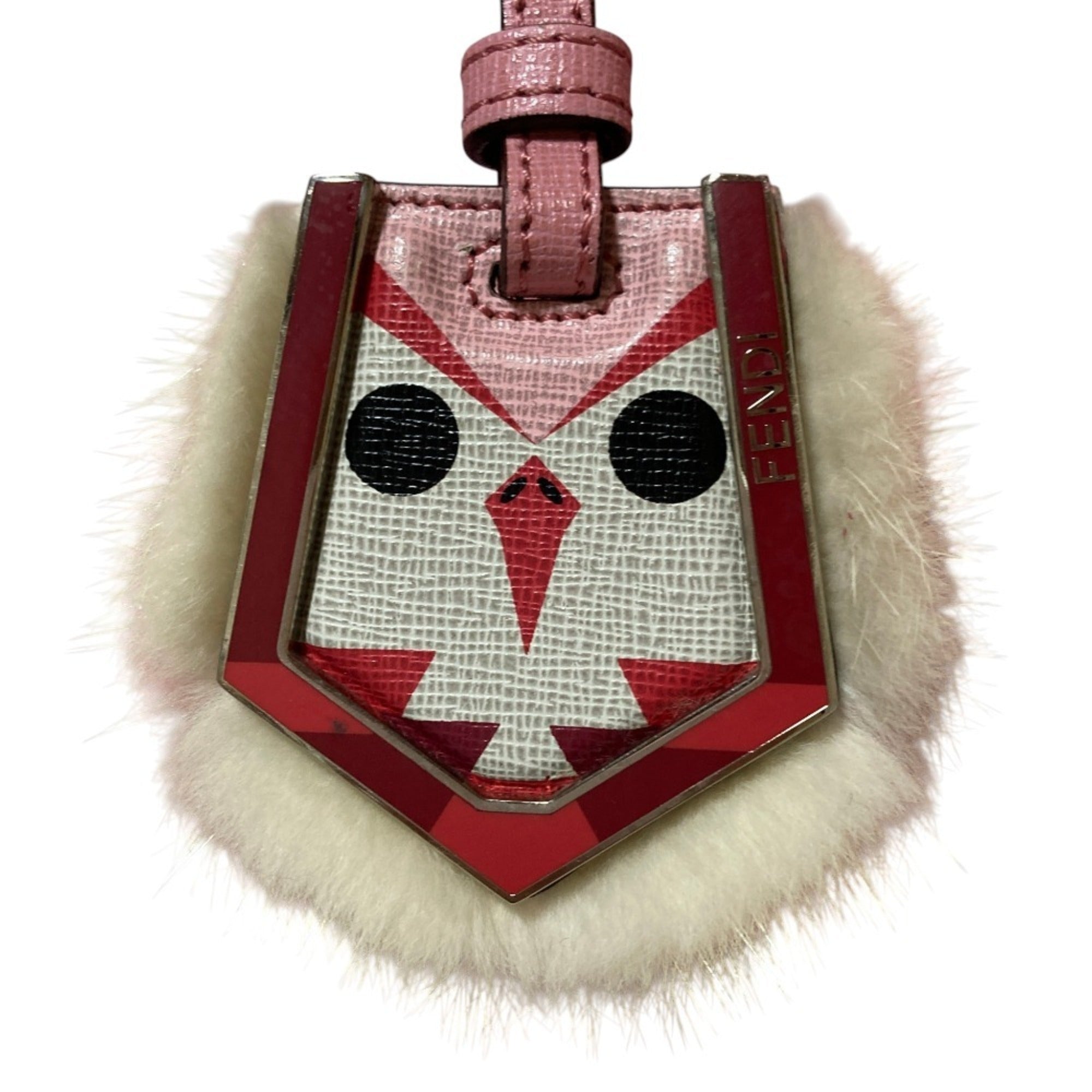 Fendi Pink Leather Handbag (Pre-Owned)