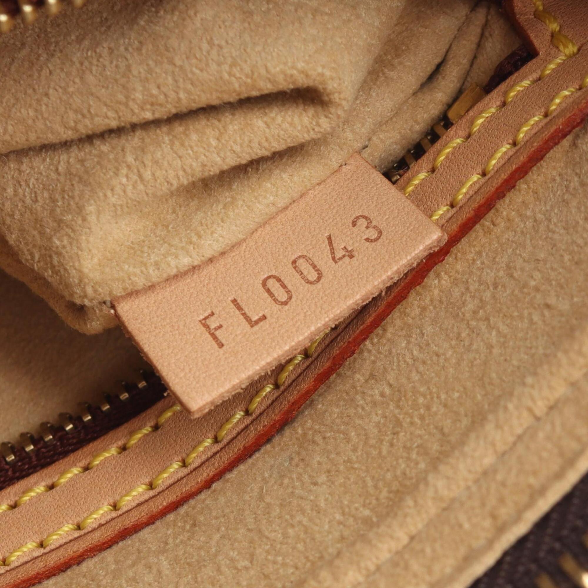 Louis Vuitton Brown Monogram Coated Canvas Handbag Shoulder Bag (Pre-Owned)