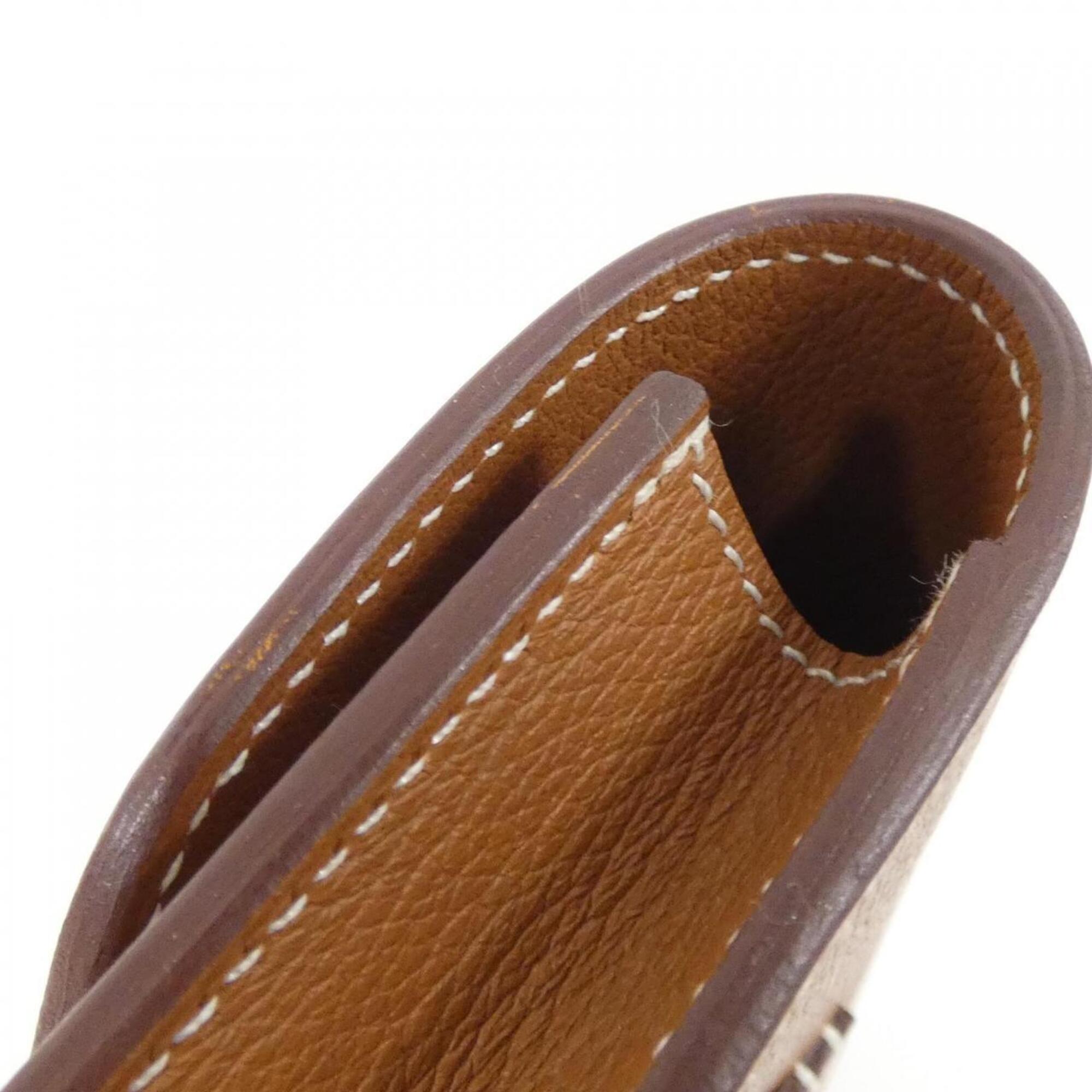 Hermes Brown Coin Purse/Coin Case (Pre-Owned)