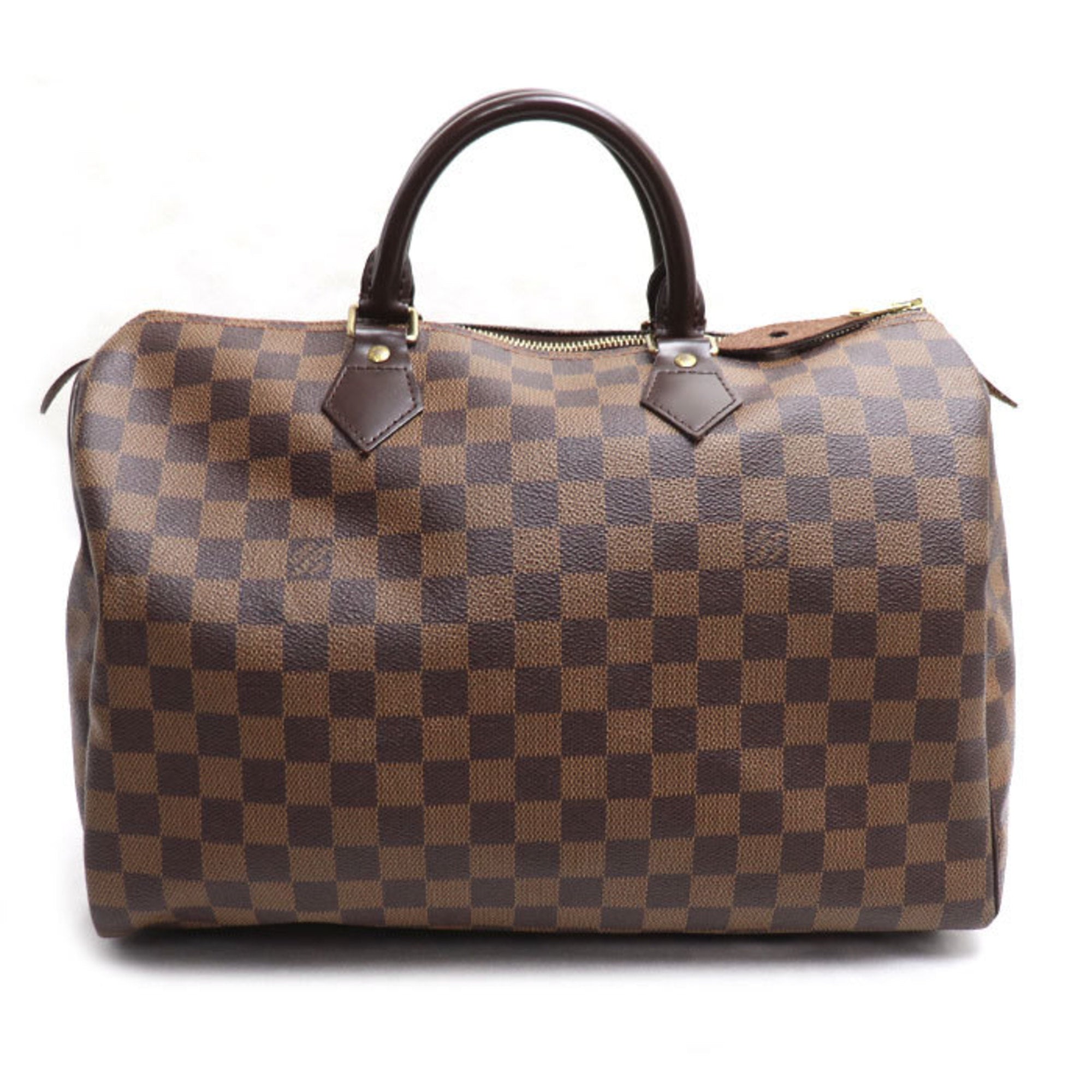 Louis Vuitton Brown Damier Canvas Damier Canvas Boston Bag (Pre-Owned)