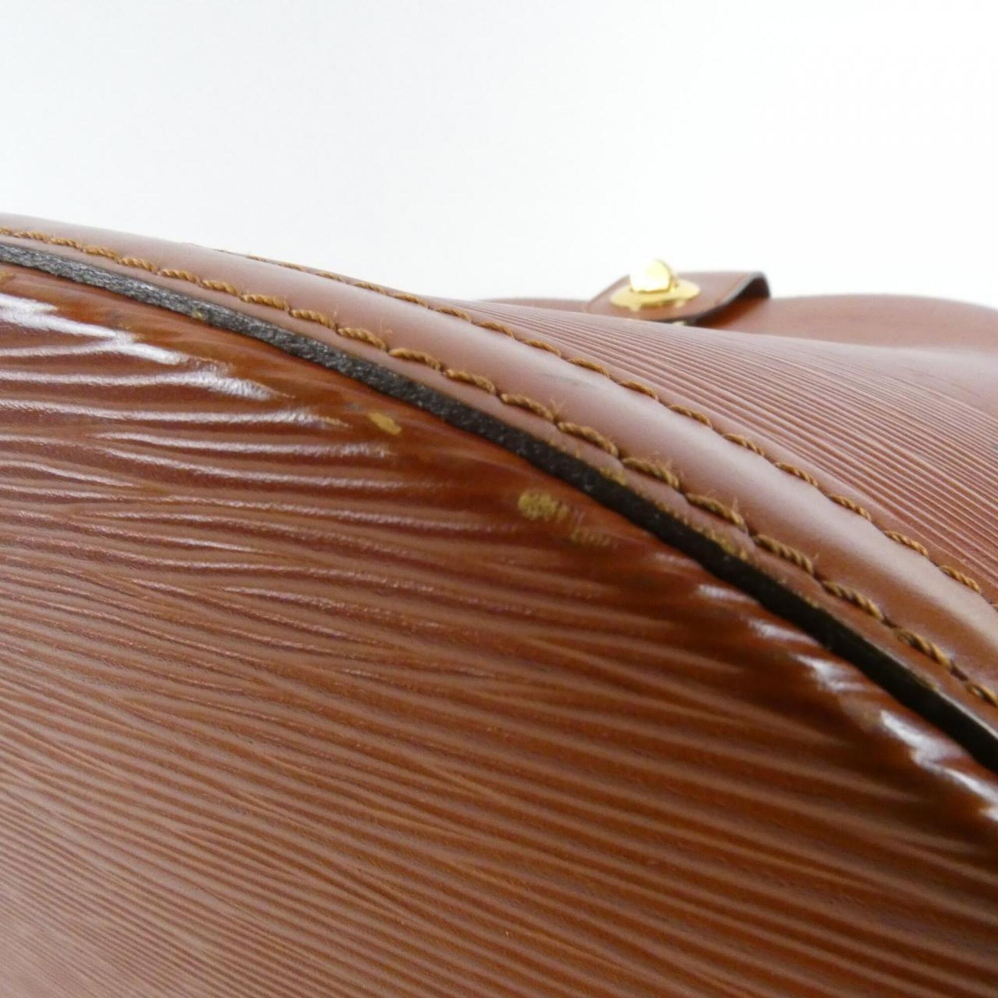 Louis Vuitton Brown Leather Shoulder Bag (Pre-Owned)