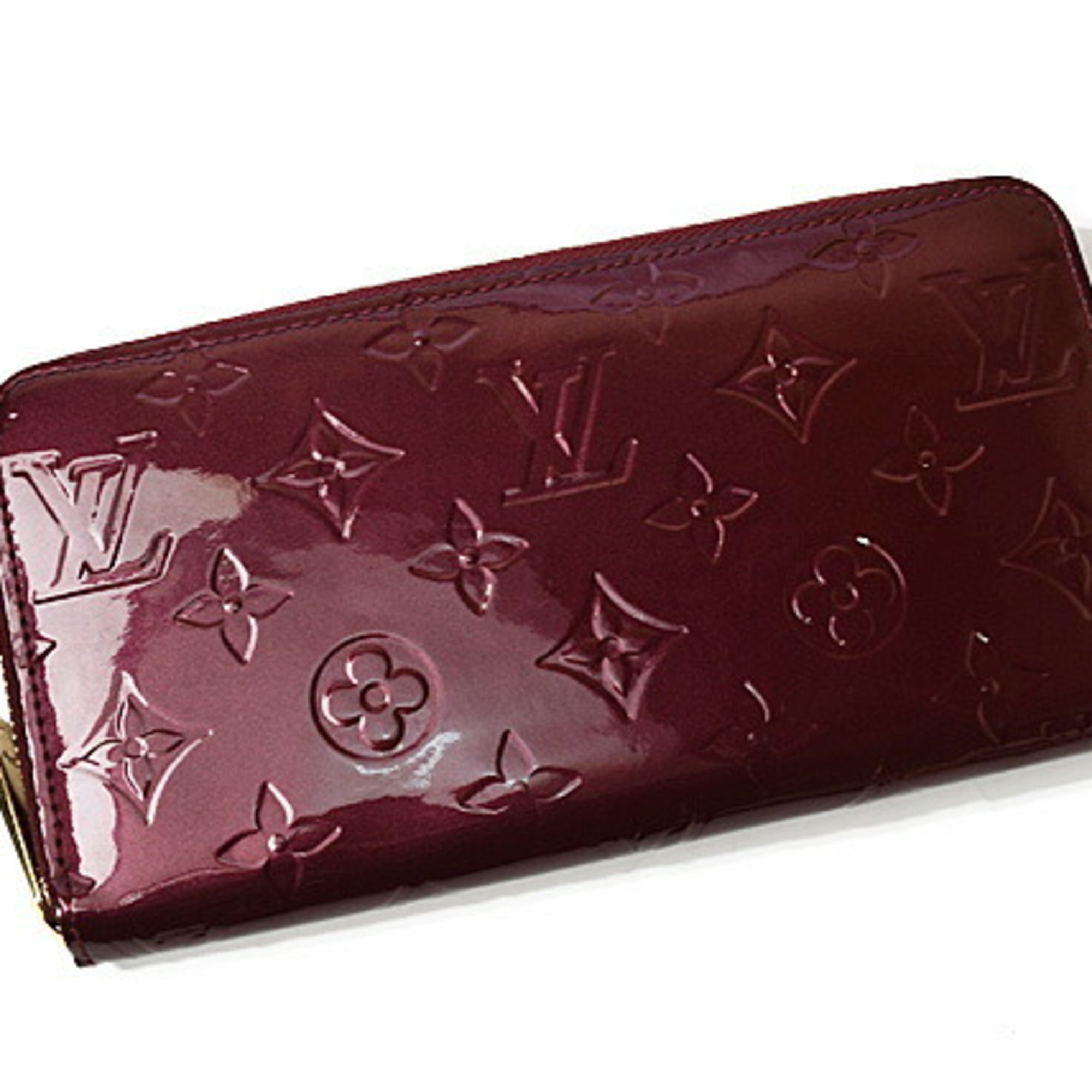 Louis Vuitton Vernis Rouge Fauviste Vernis Long Wallet (Bi-Fold) (Pre-Owned)