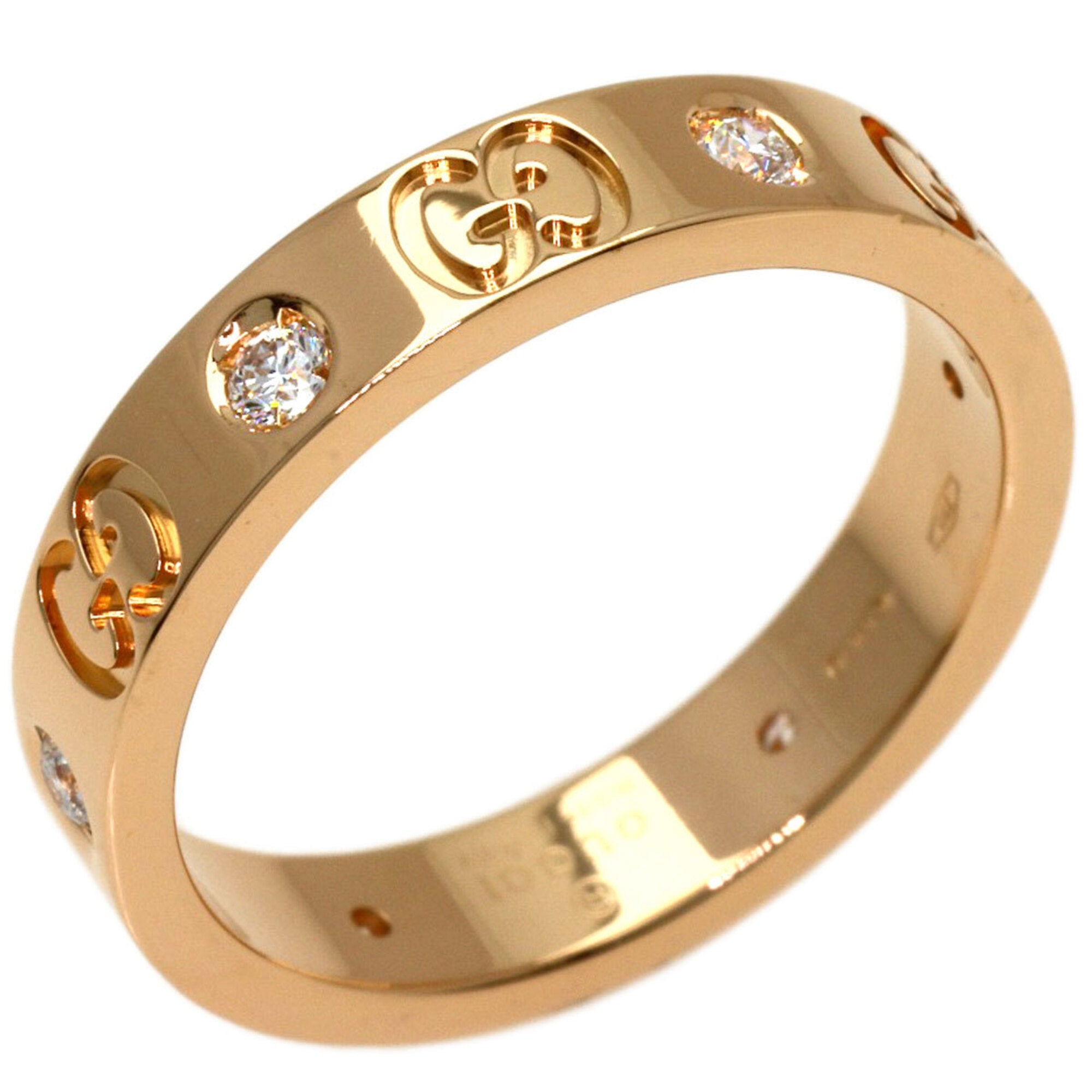Gucci Pink Gold (18K) Band Ring (Pre-Owned)