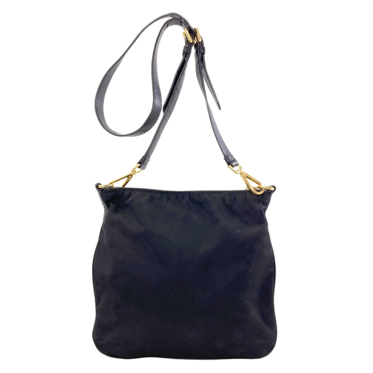 Prada Black Nylon Shoulder Bag (Pre-Owned)
