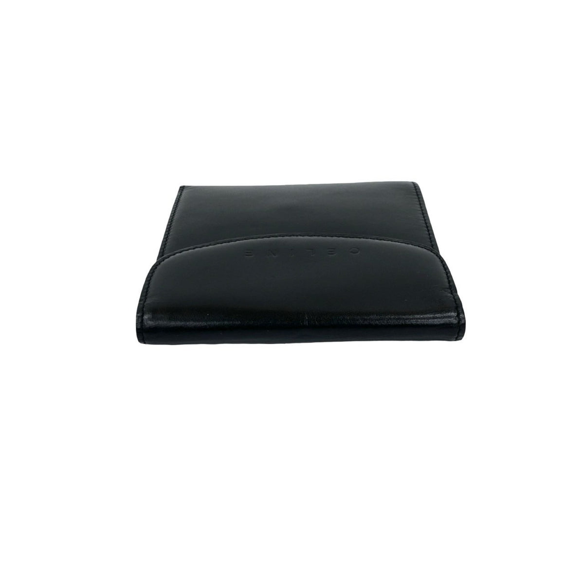 Celine Black Brown Leather Pvc Wallet (Bi-Fold) (Pre-Owned)
