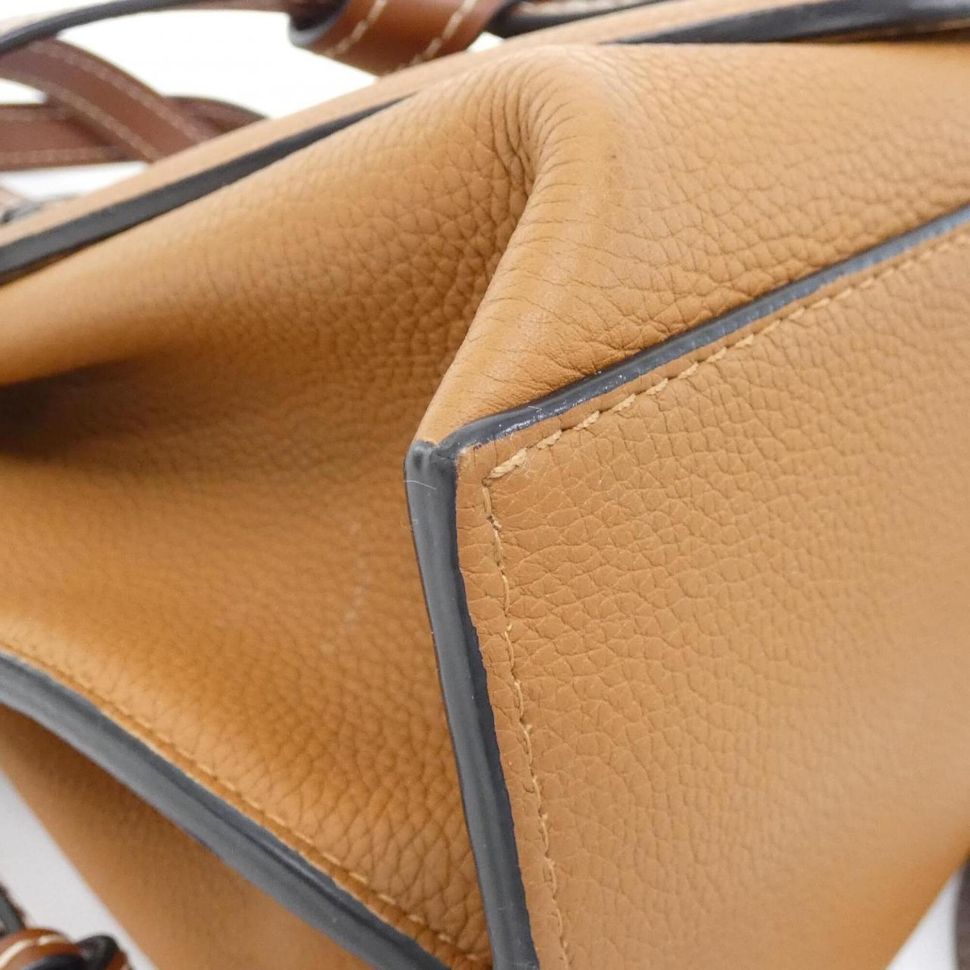 Loewe Brown Leather Handbag (Pre-Owned)