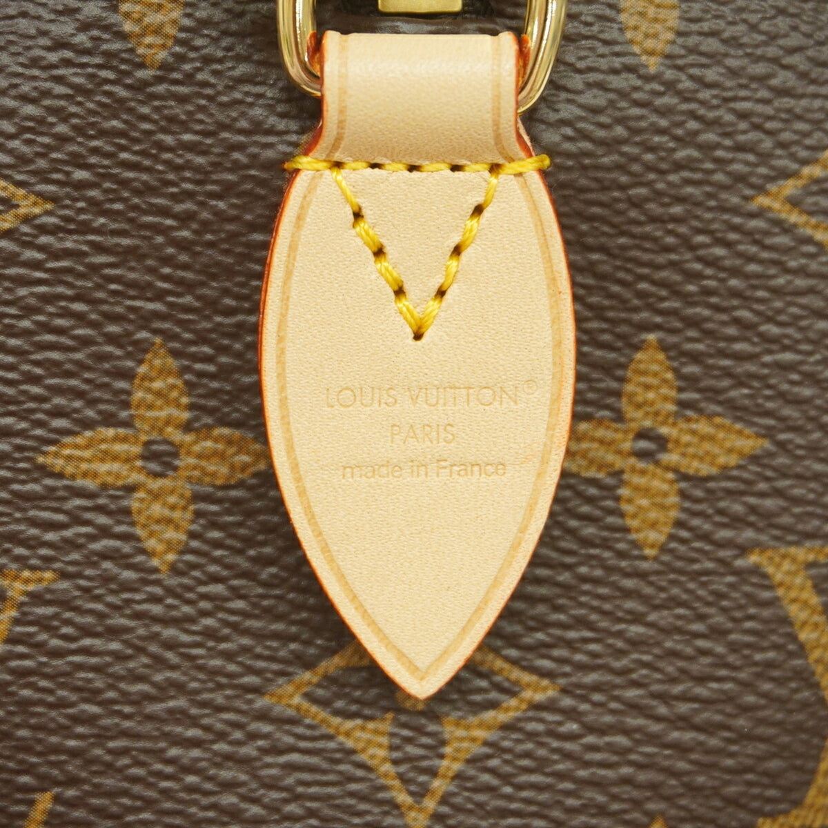 Louis Vuitton Beige Brown Handbag (Pre-Owned)