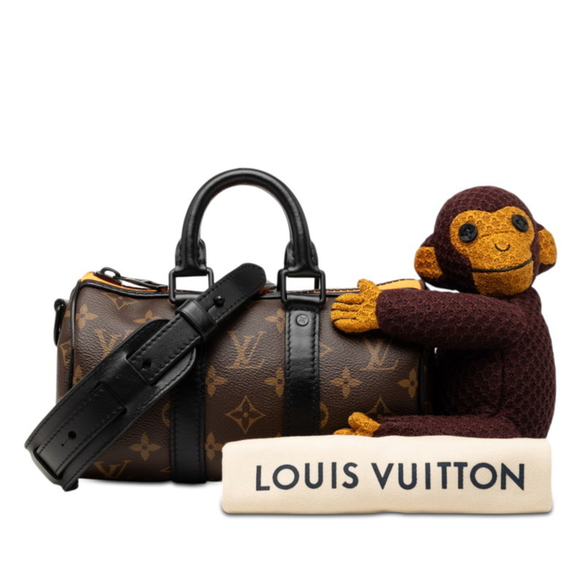 Louis Vuitton Brown Pvc Leather Handbag Shoulder Bag (Pre-Owned)