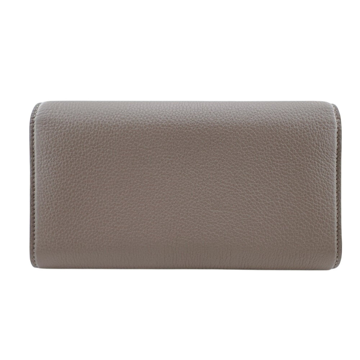 Gucci Beige Leather Long Wallet (Bi-Fold) (Pre-Owned)