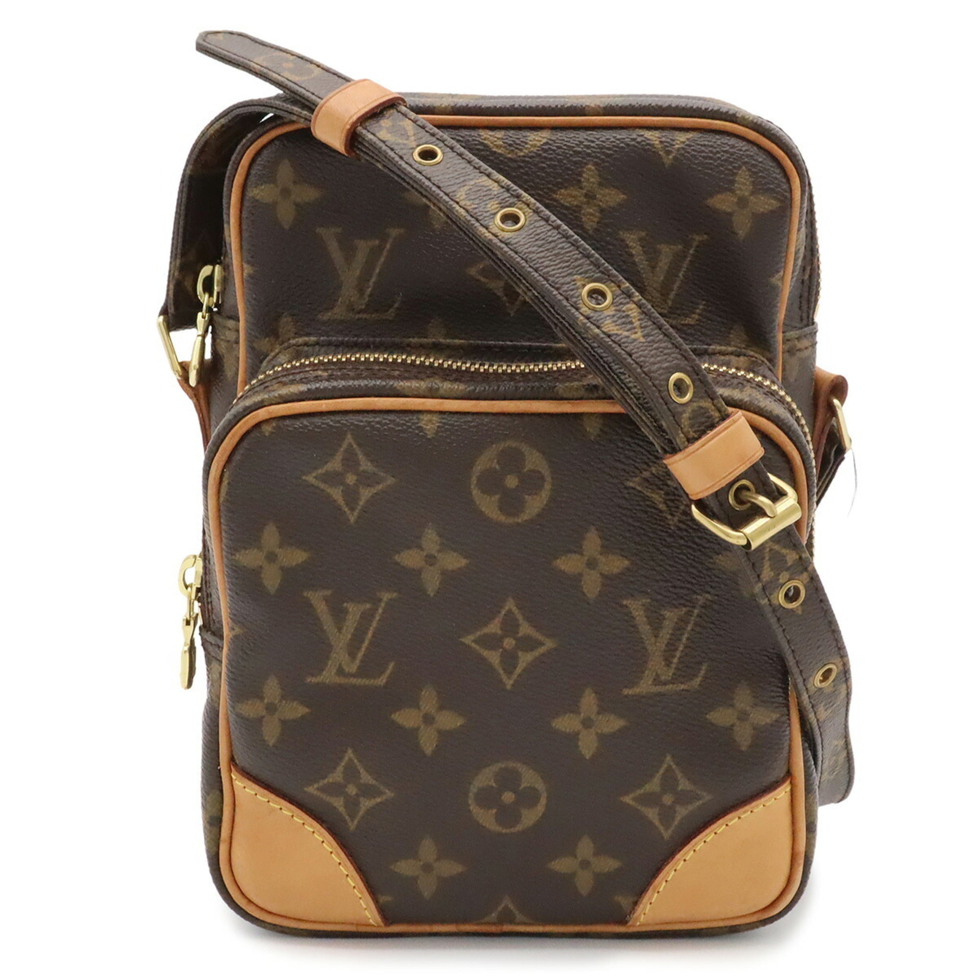 Louis Vuitton Brown Monogram Monogram Pochette Shoulder Bag (Pre-Owned)