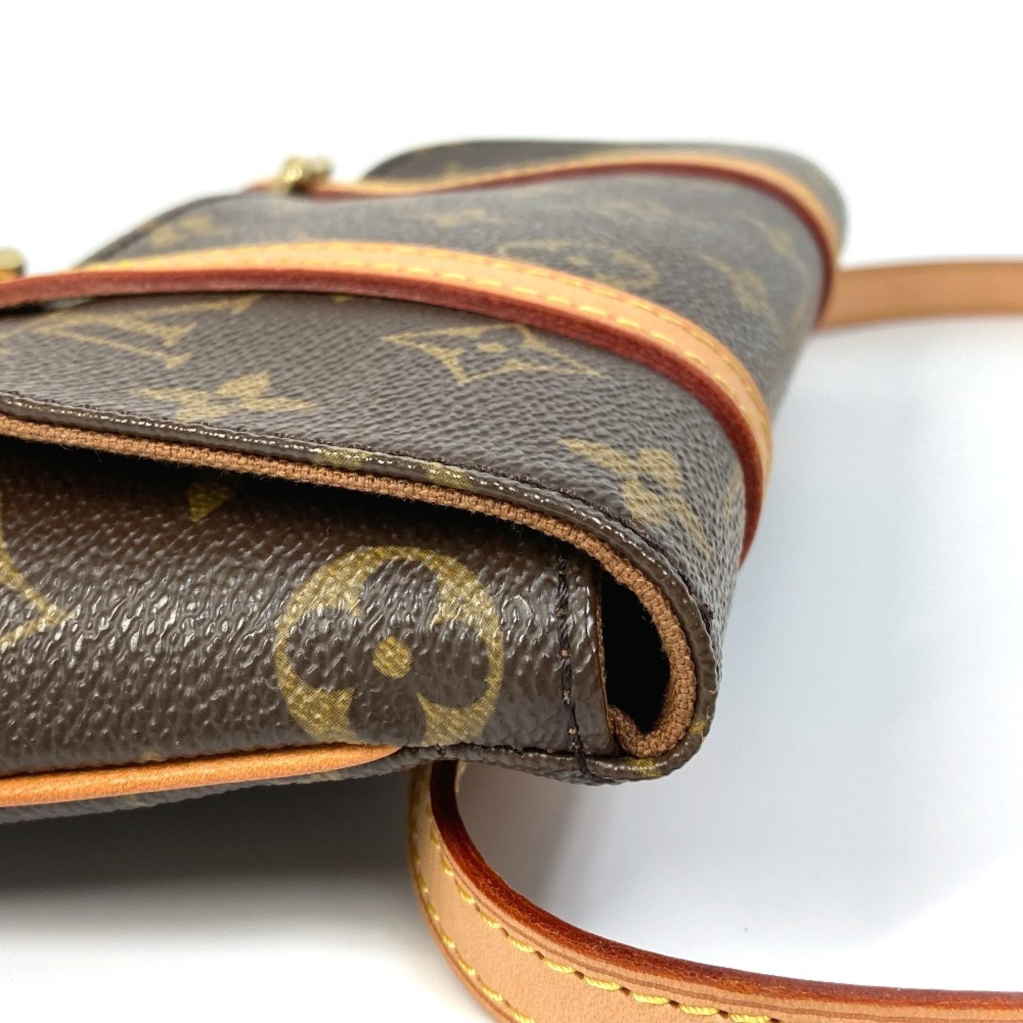 Louis Vuitton Monogram Brown Monogram Fanny Pack Pochette (Pre-Owned)