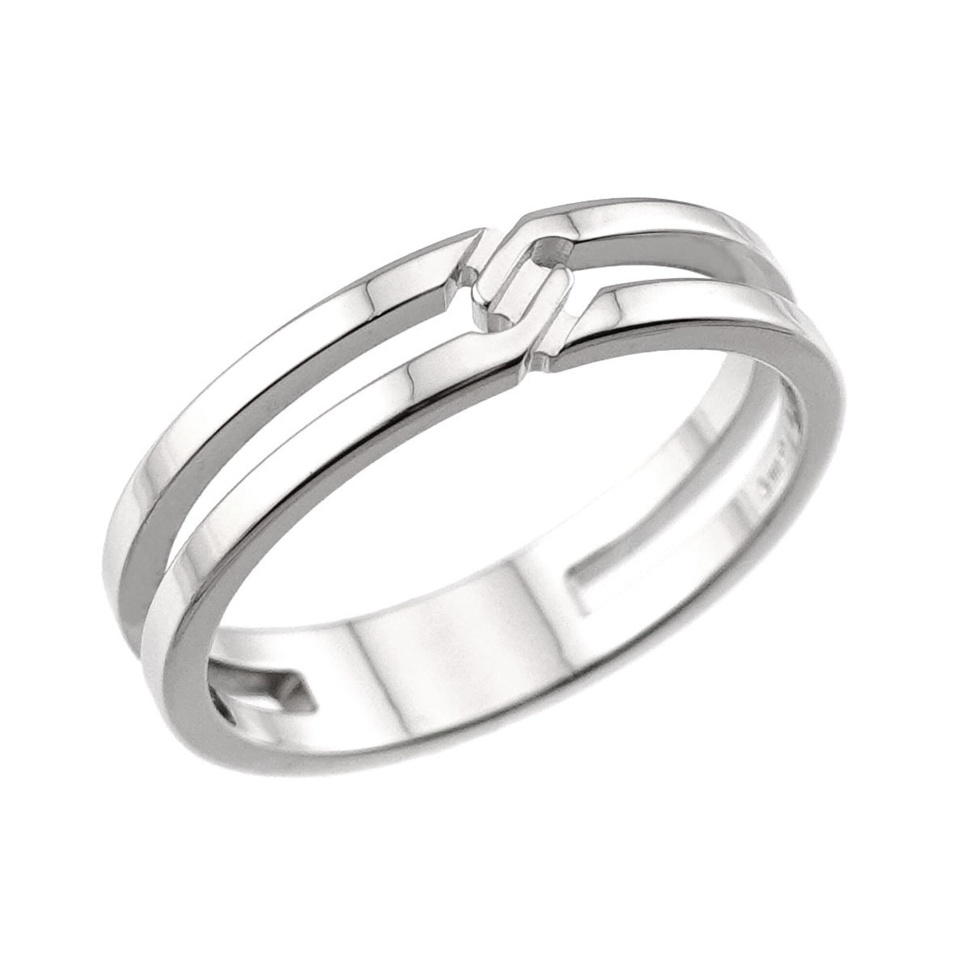 Gucci White Gold (18K) Band Ring (Pre-Owned)