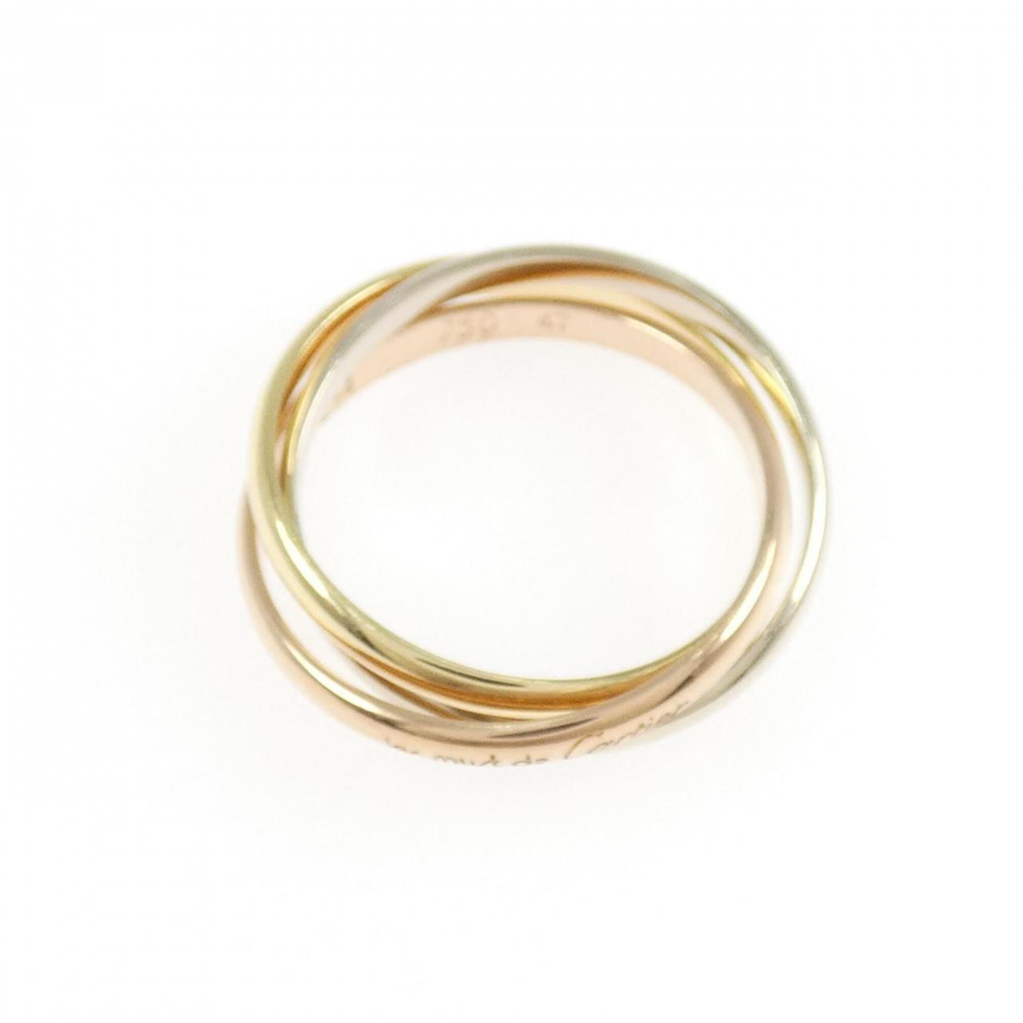 Cartier Yellow Gold (18K) Pink Gold (18K) White Gold (18K) Band Ring (Pre-Owned)