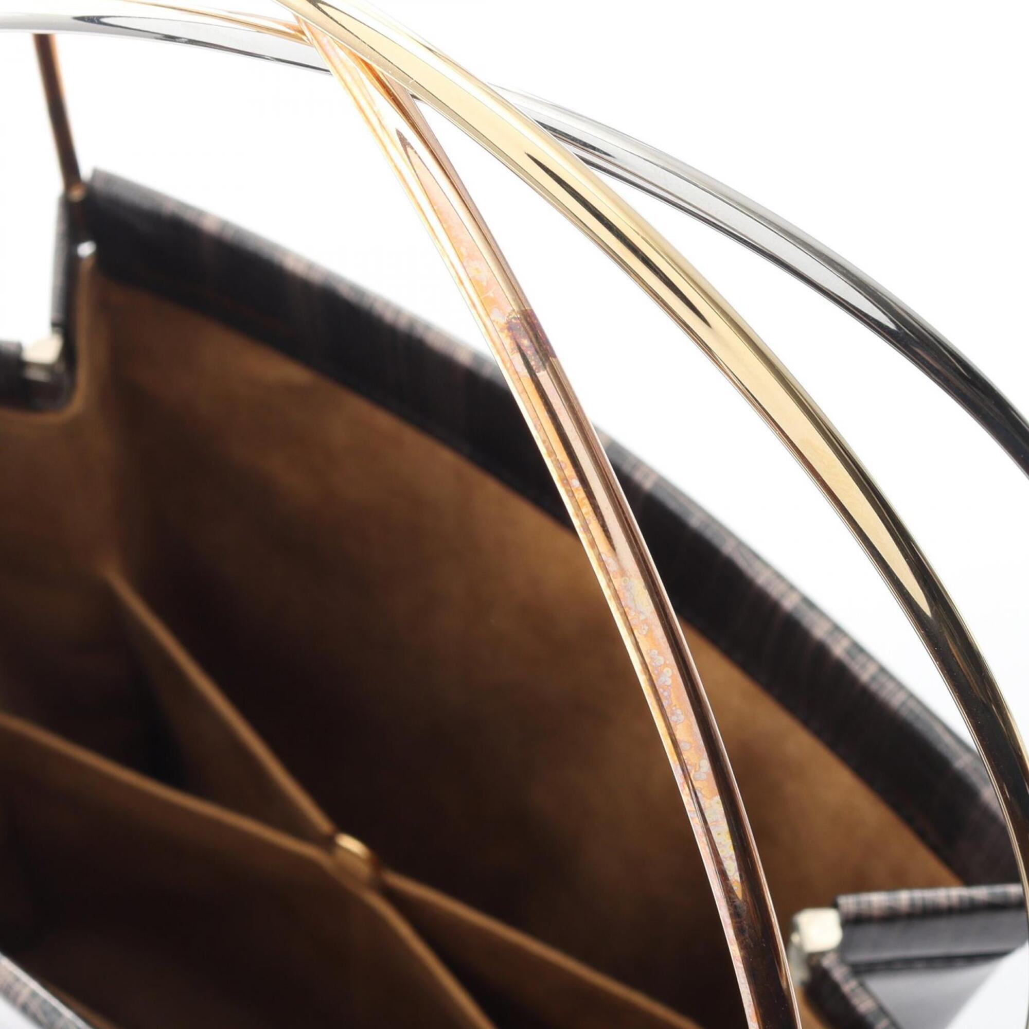 Cartier Black Leather Handbag (Pre-Owned)