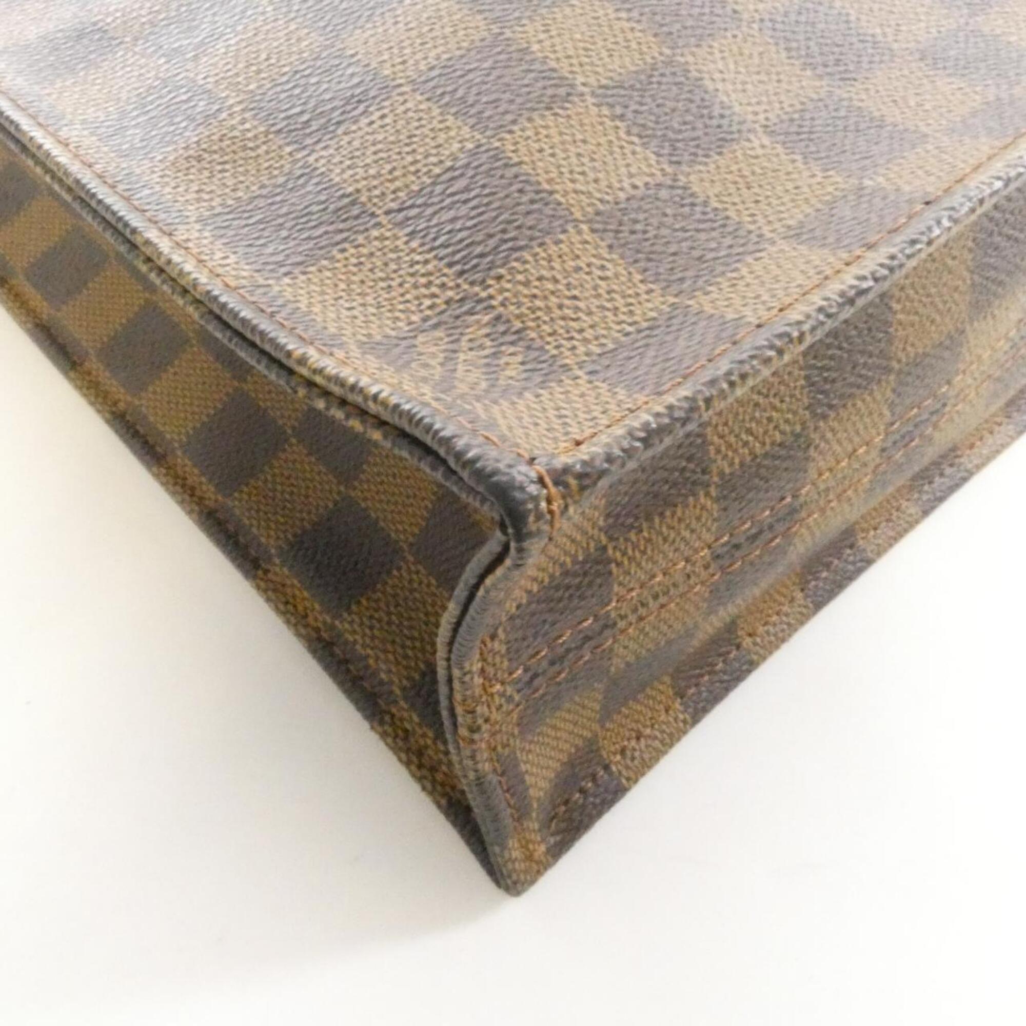 Louis Vuitton Ebene Coated Canvas Handbag (Pre-Owned)