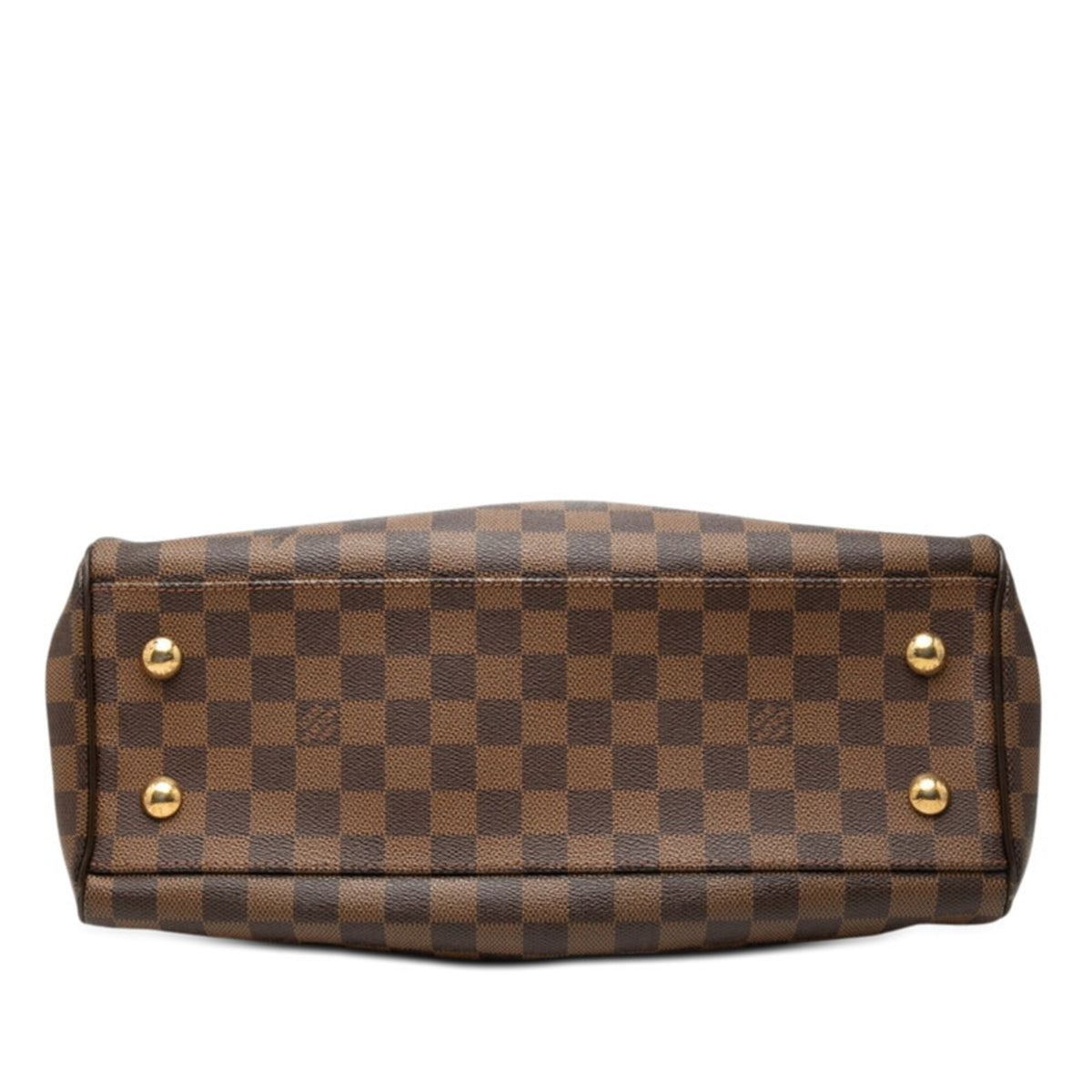 Louis Vuitton Damier Brown Pvc Leather Handbag Shoulder Bag (Pre-Owned)