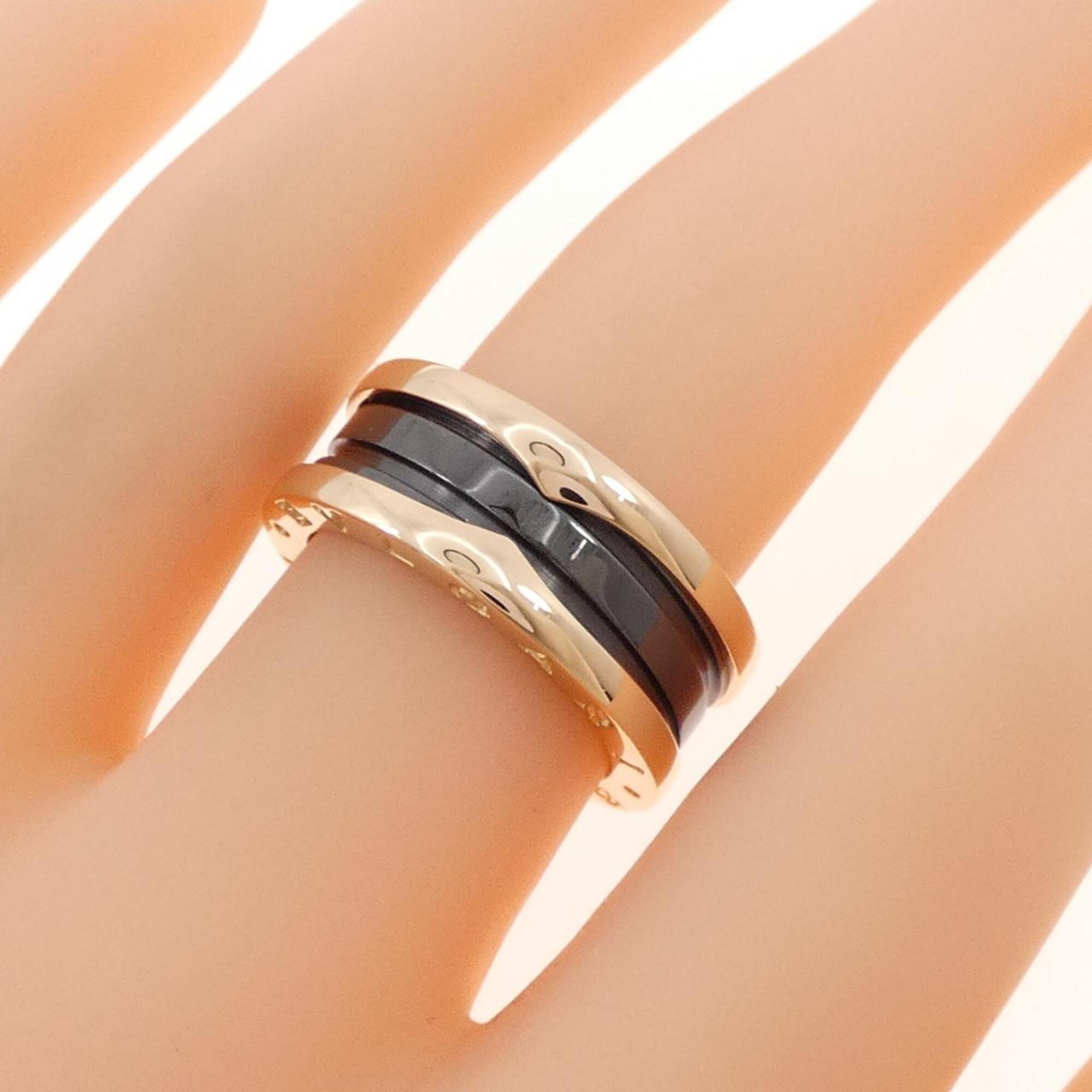 Bvlgari Pink Gold (18K) Ceramic Band Ring (Pre-Owned)