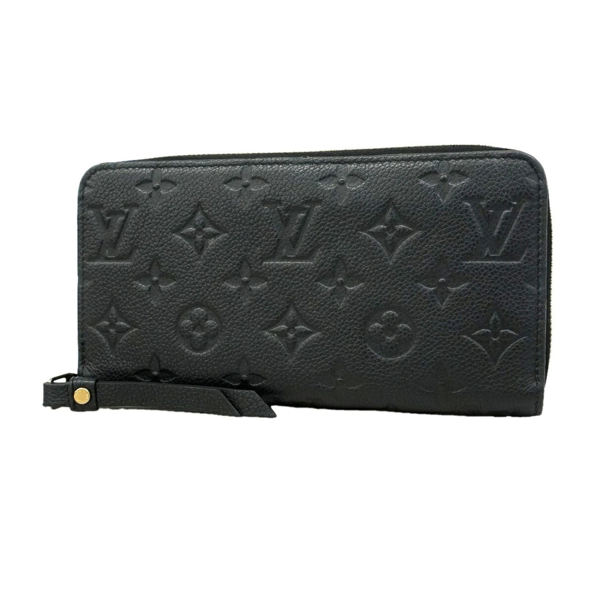 Louis Vuitton Noir Long Wallet (Bi-Fold) (Pre-Owned)