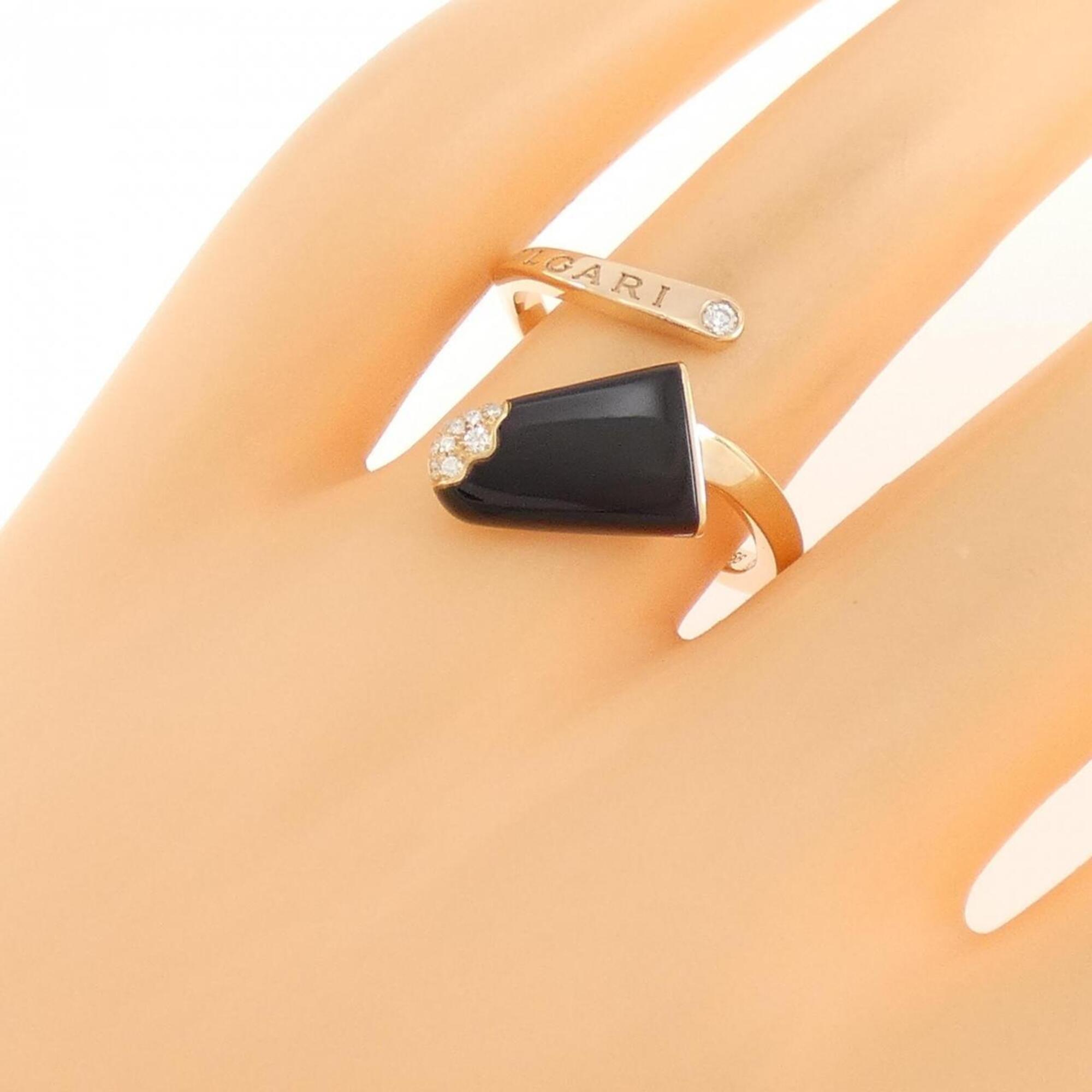 Bvlgari Bvlgari Bvlgari Pink Gold (18K) Band Ring (Pre-Owned)