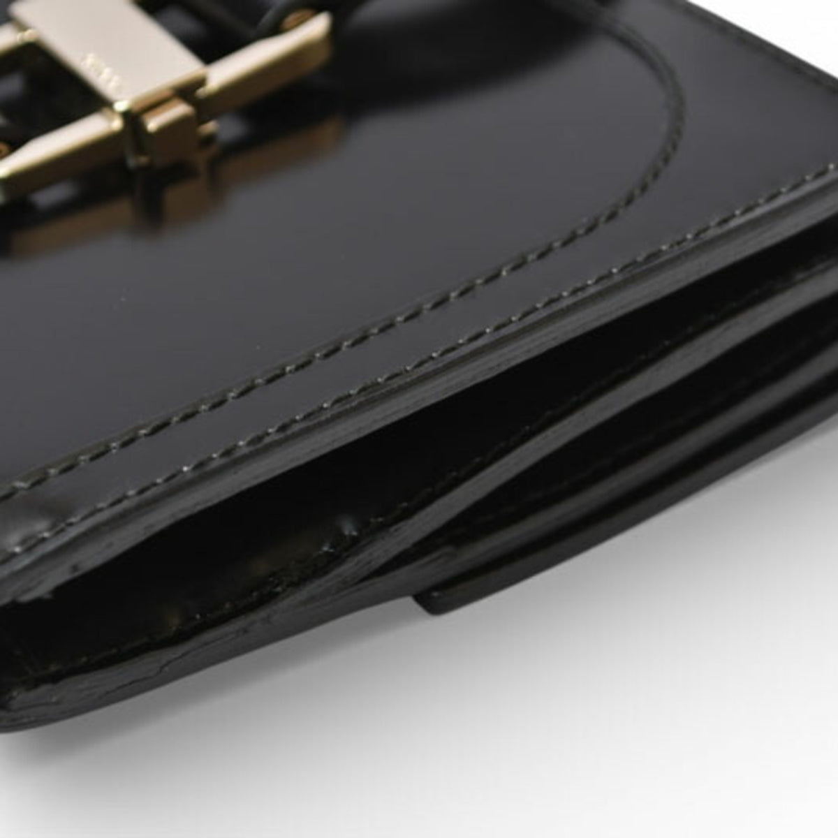 Gucci Black Leather Wallet (Bi-Fold) (Pre-Owned)