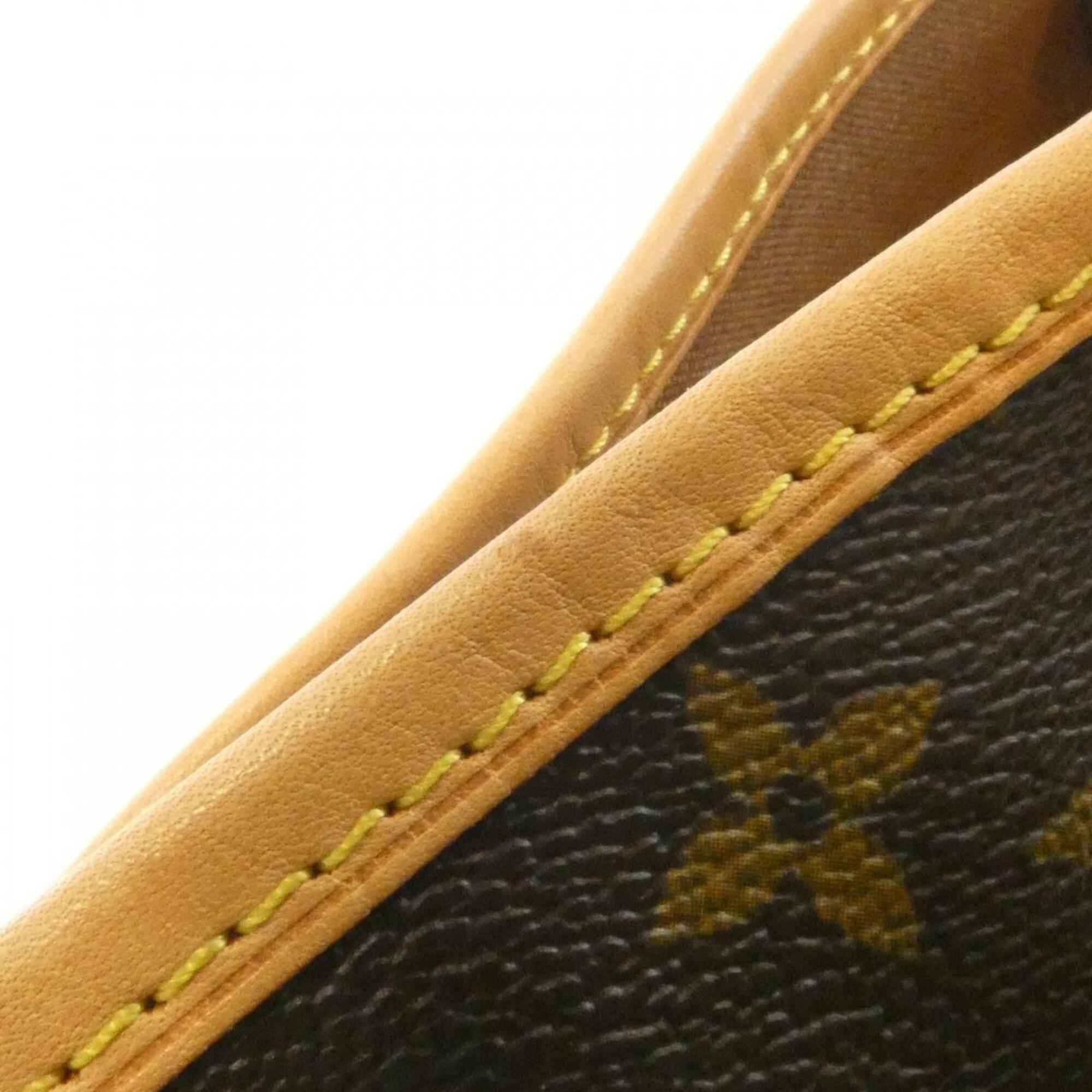 Louis Vuitton Brown Coated Canvas Handbag (Pre-Owned)