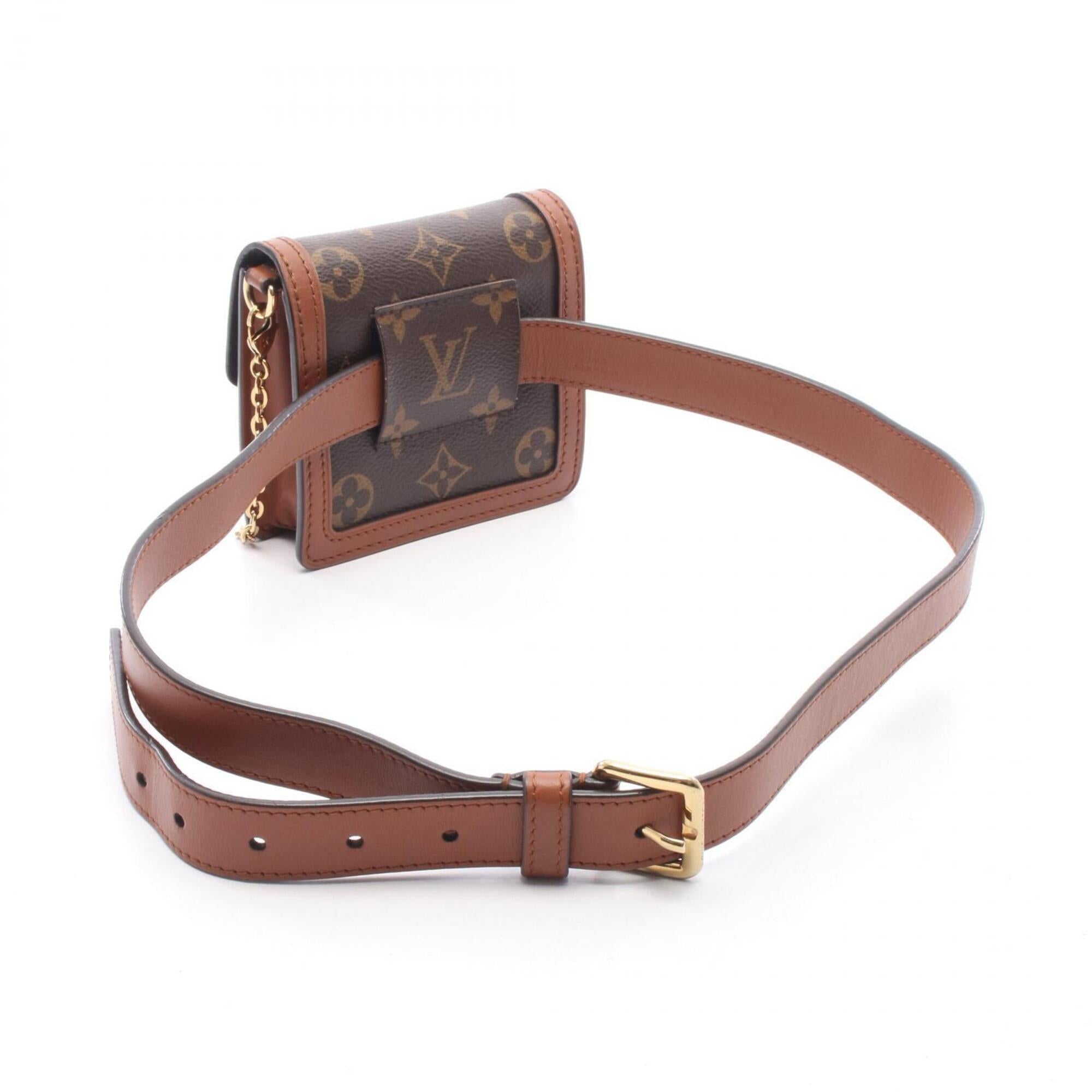 Louis Vuitton Brown Monogram Reverse Coated Canvas Leather Fanny Pack (Pre-Owned)
