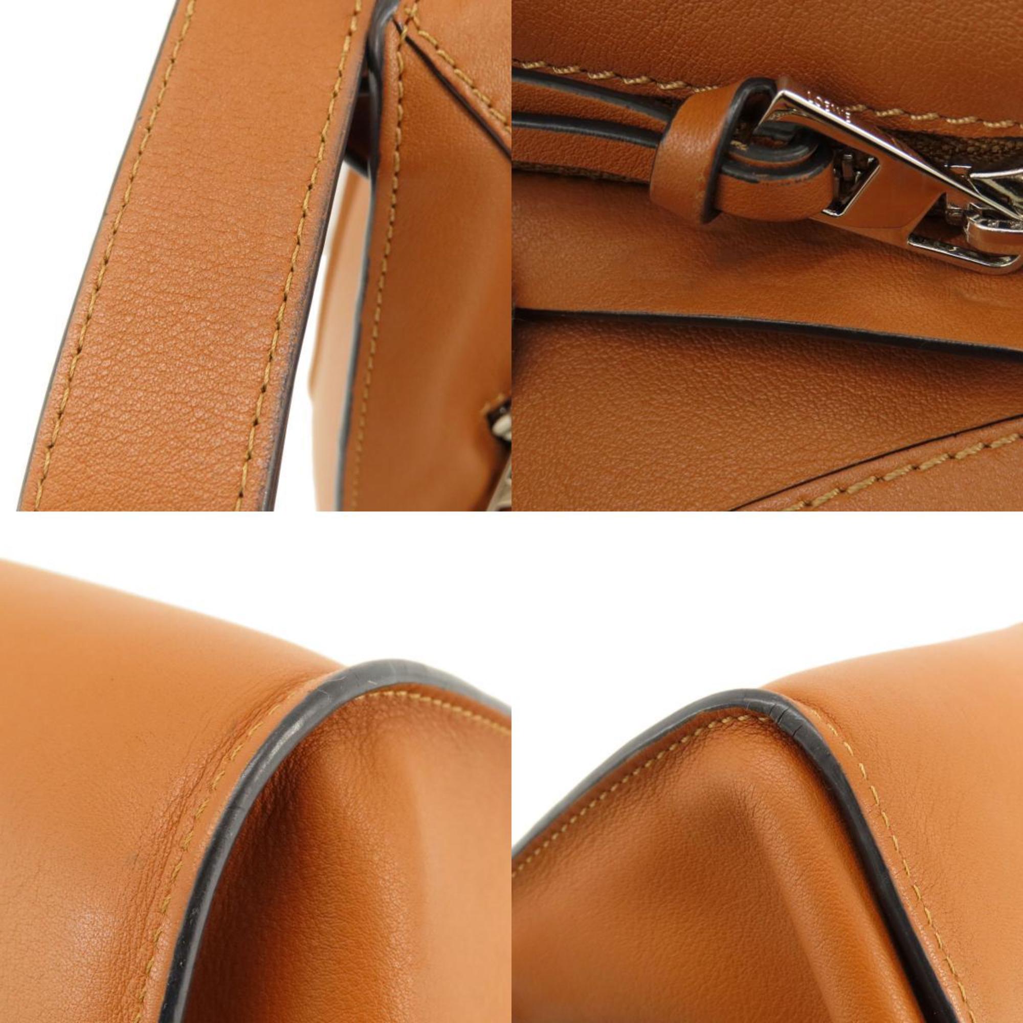 Loewe Hammock Brown Leather Handbag (Pre-Owned)