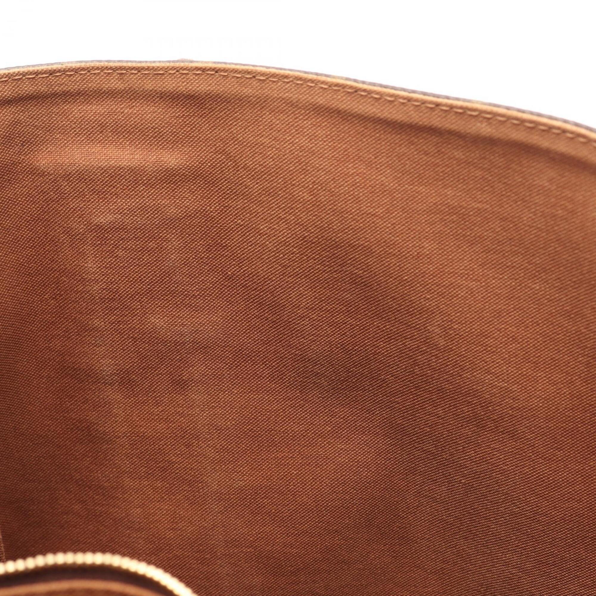 Louis Vuitton Brown Monogram Monogram Leather Handbag Tote Bag (Pre-Owned)