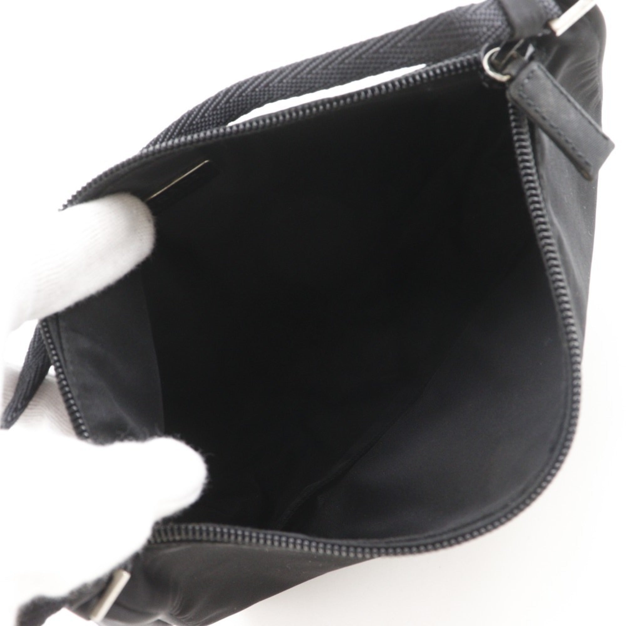 Prada Black Nylon Handbag Pouch (Pre-Owned)