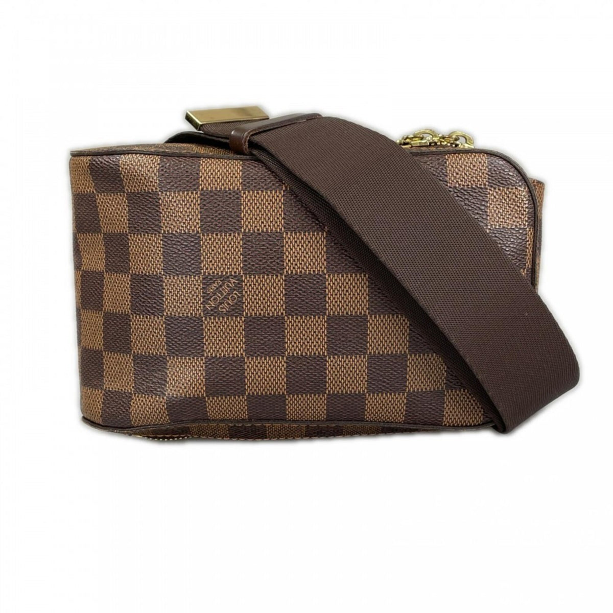 Louis Vuitton Damier Brown Damier Canvas Sling Bag (Pre-Owned)