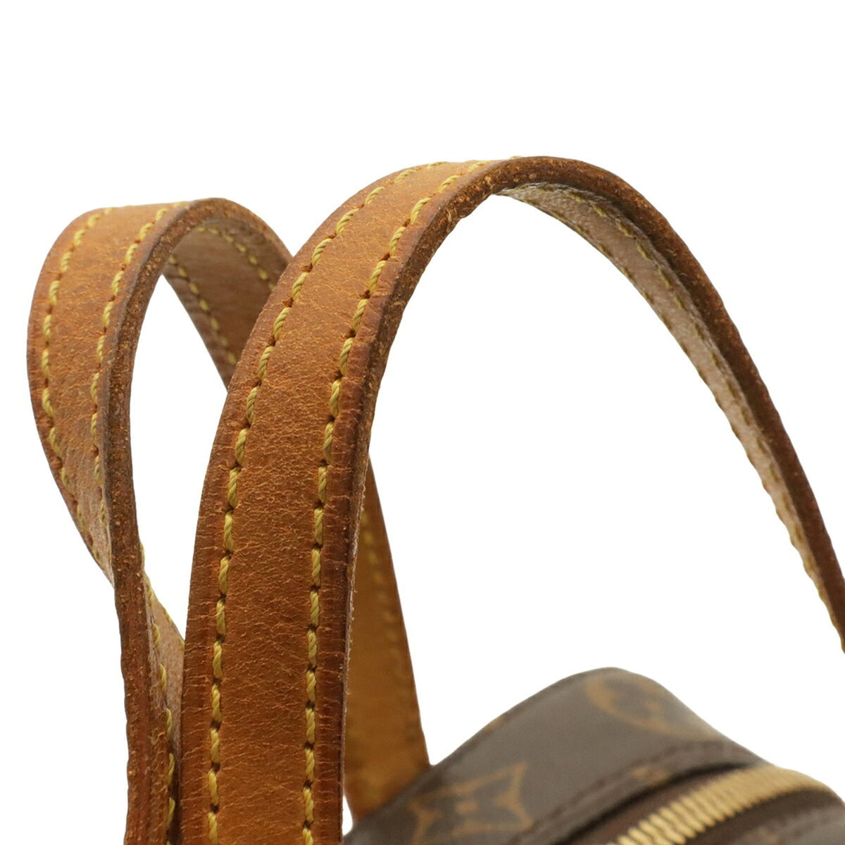 Louis Vuitton Brown Monogram Canvas Pvc Coated Canvas Handbag Shoulder Bag (Pre-Owned)