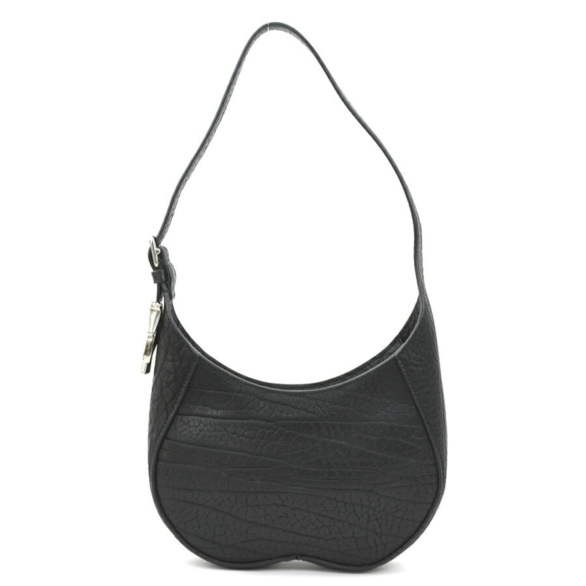 Burberry Black Leather Shoulder Bag (Pre-Owned)