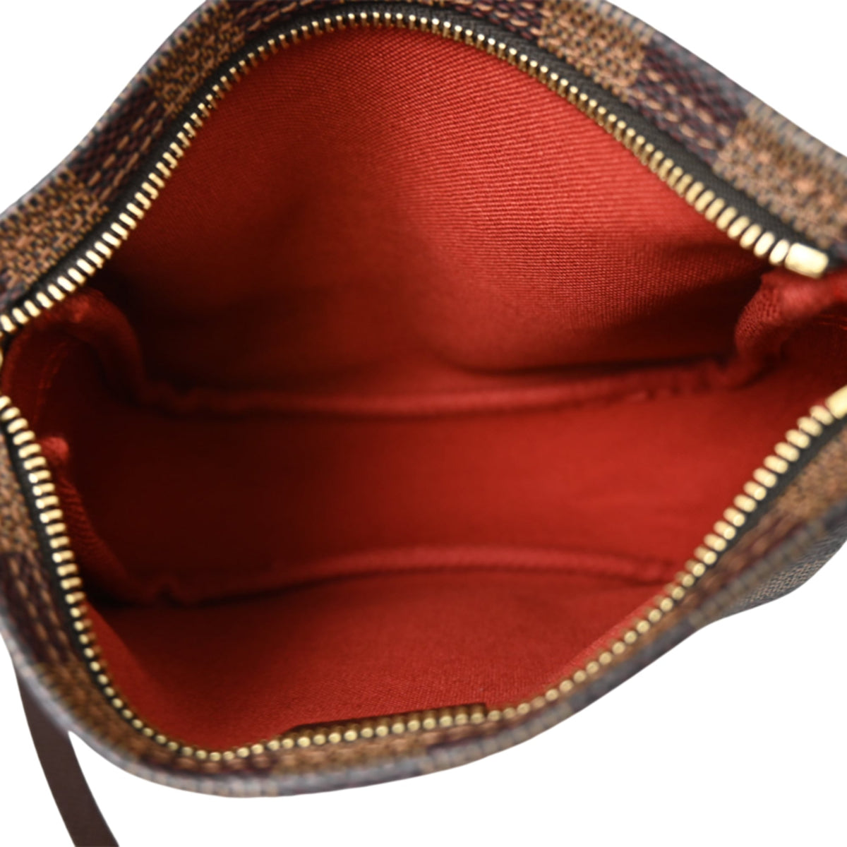 Louis Vuitton Brown Ebene Damier Canvas Pouch (Pre-Owned)