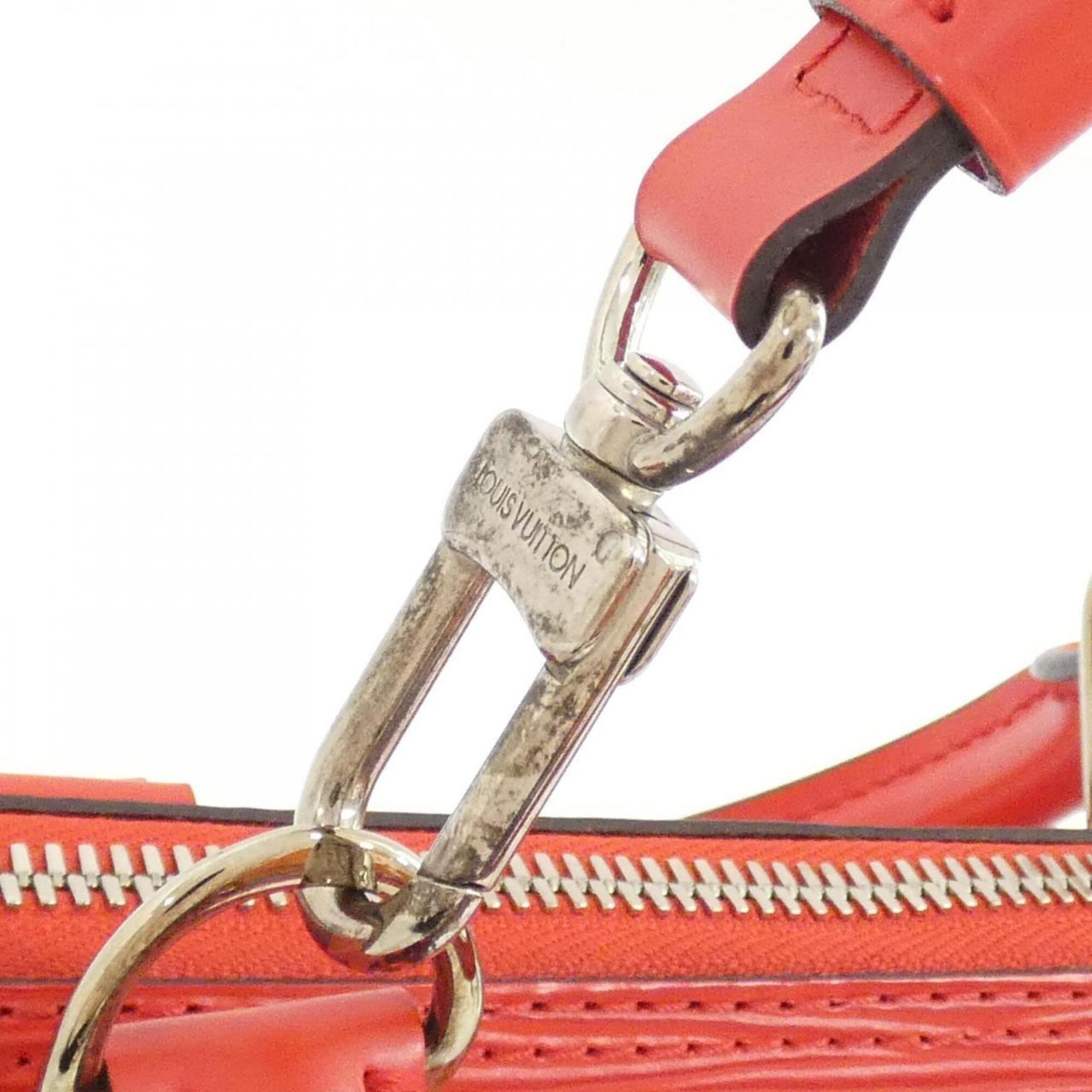 Louis Vuitton Carmine Leather Handbag (Pre-Owned)